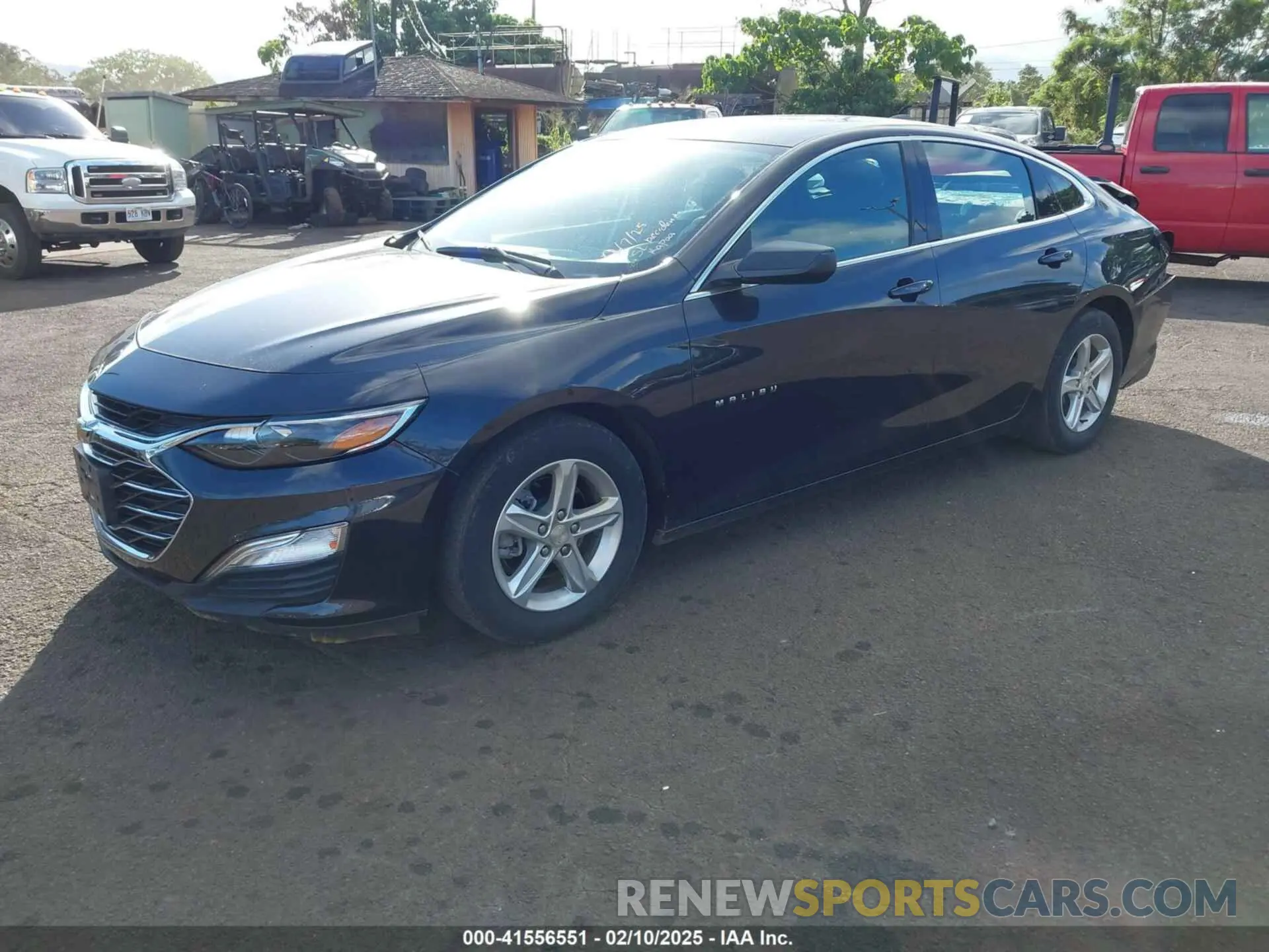 2 Photograph of a damaged car 1G1ZB5STXNF186987 CHEVROLET MALIBU 2022