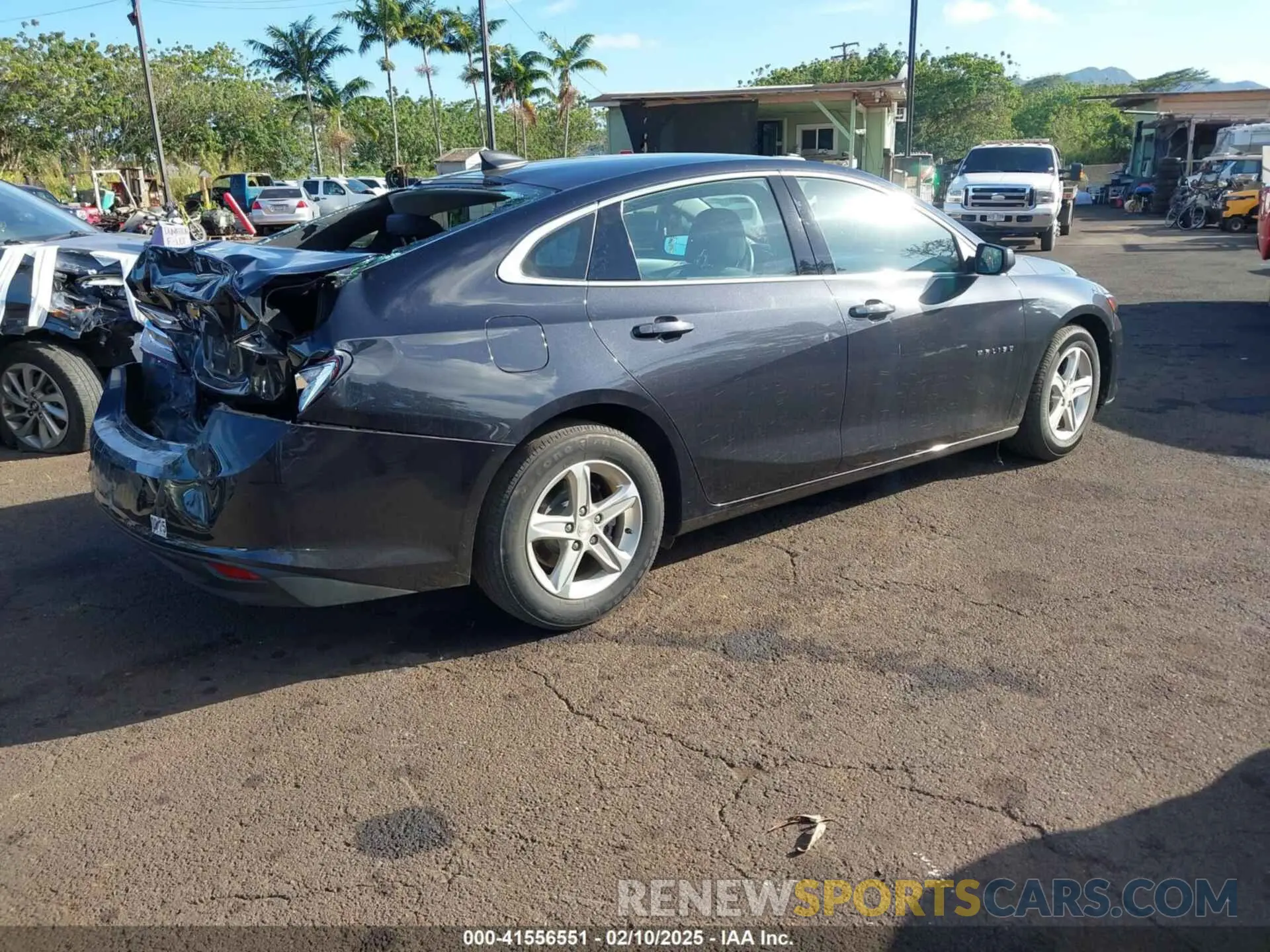 4 Photograph of a damaged car 1G1ZB5STXNF186987 CHEVROLET MALIBU 2022