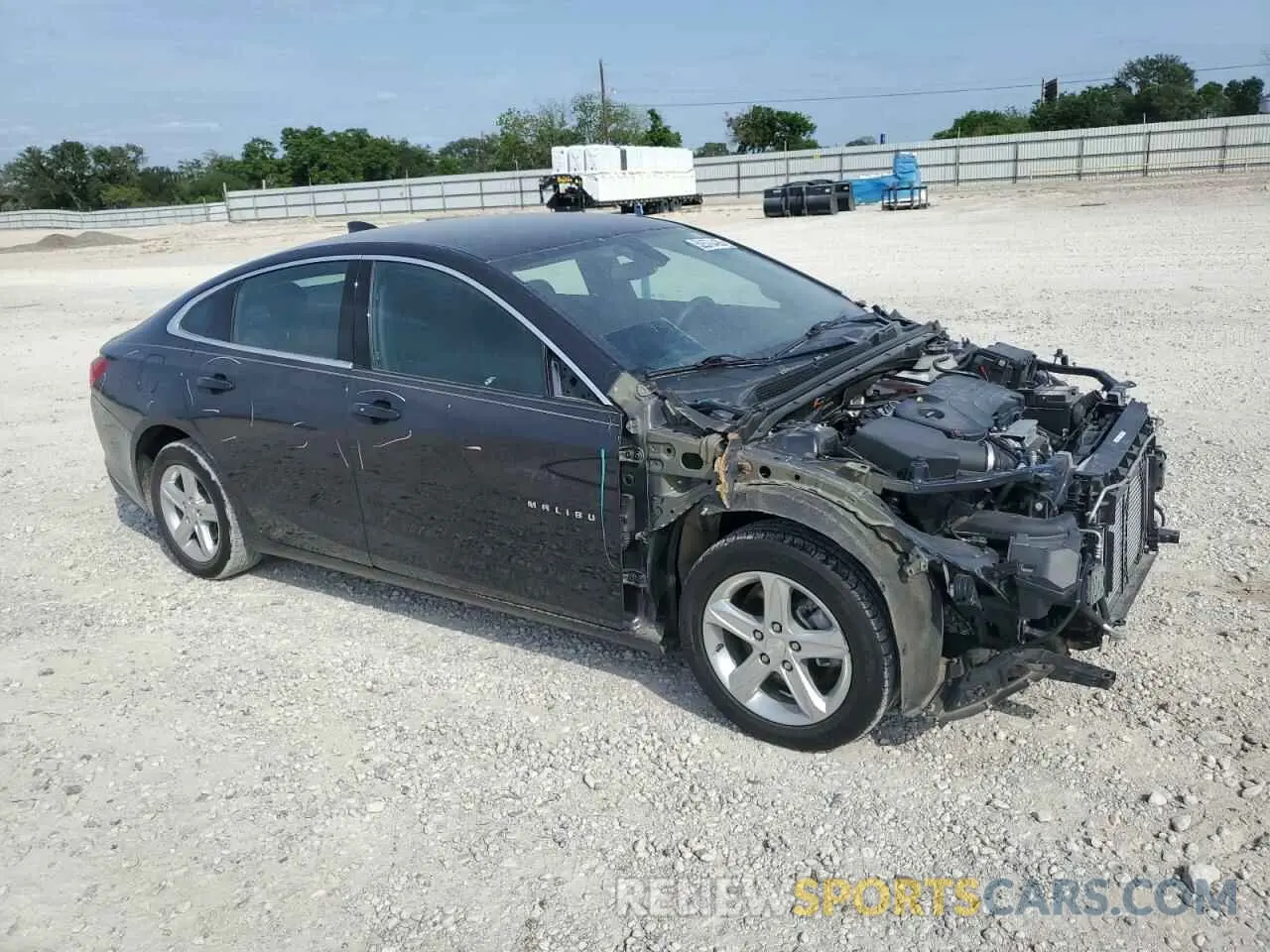 4 Photograph of a damaged car 1G1ZB5STXNF190859 CHEVROLET MALIBU 2022