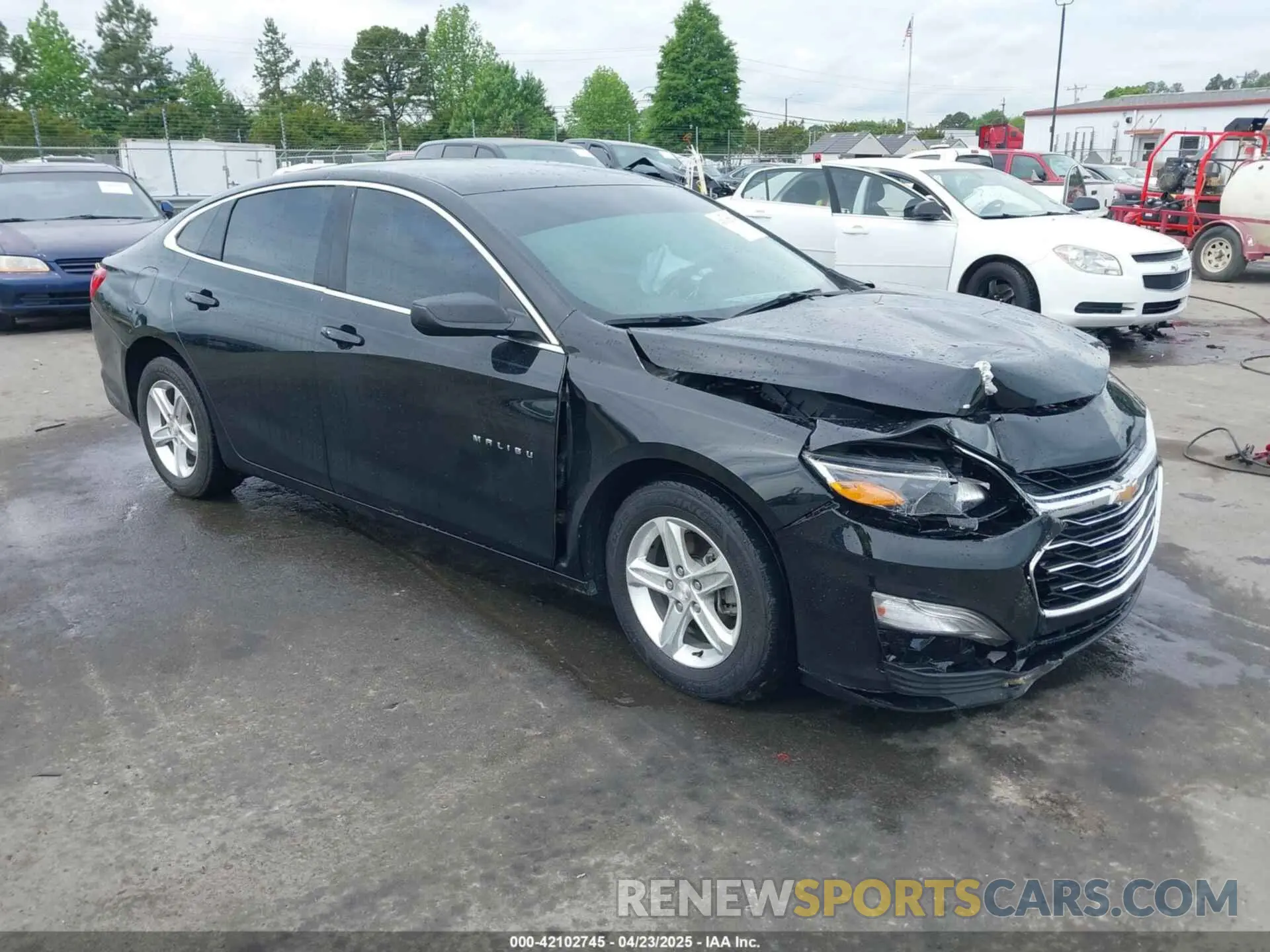1 Photograph of a damaged car 1G1ZB5STXNF204503 CHEVROLET MALIBU 2022