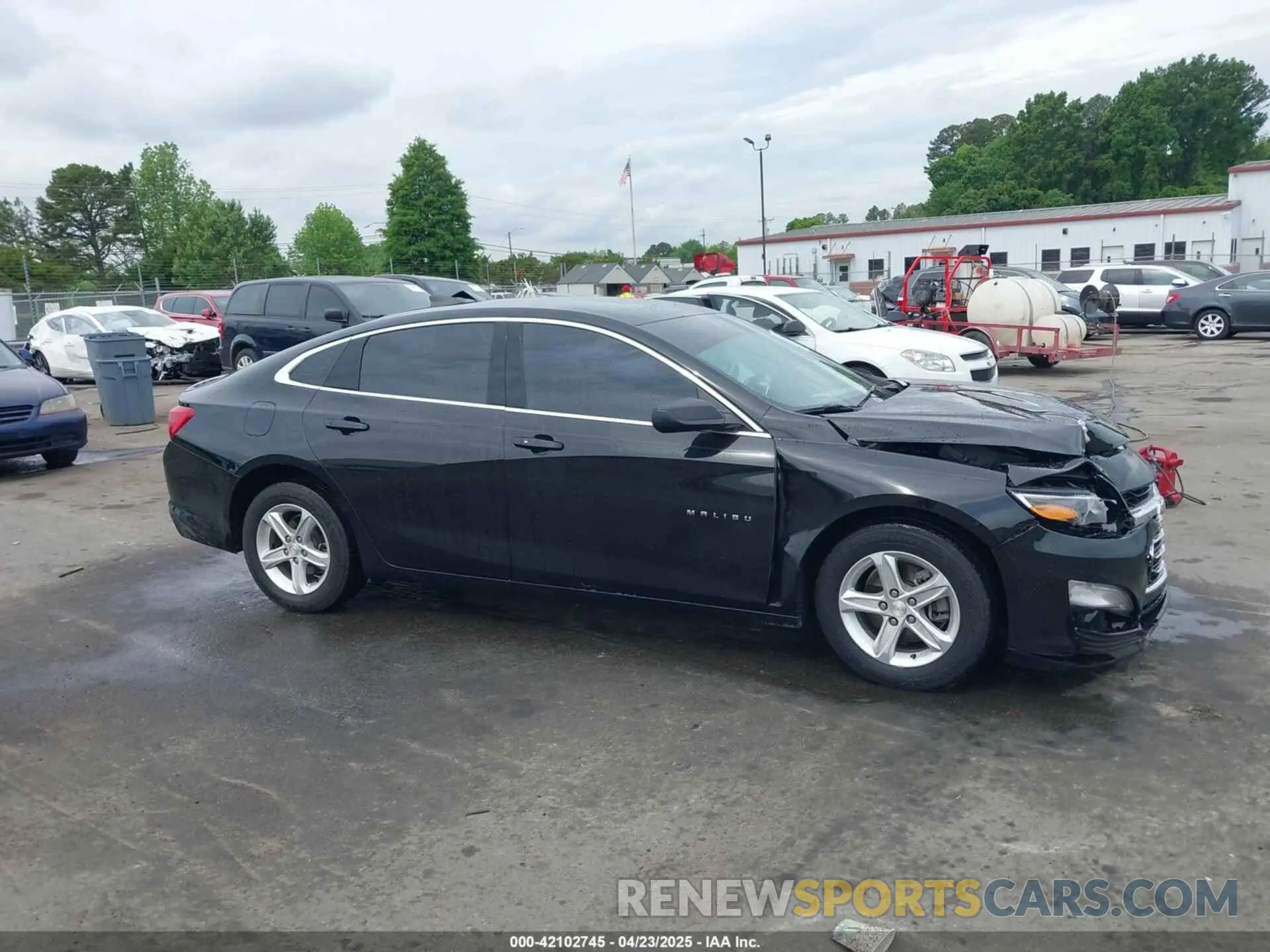 13 Photograph of a damaged car 1G1ZB5STXNF204503 CHEVROLET MALIBU 2022