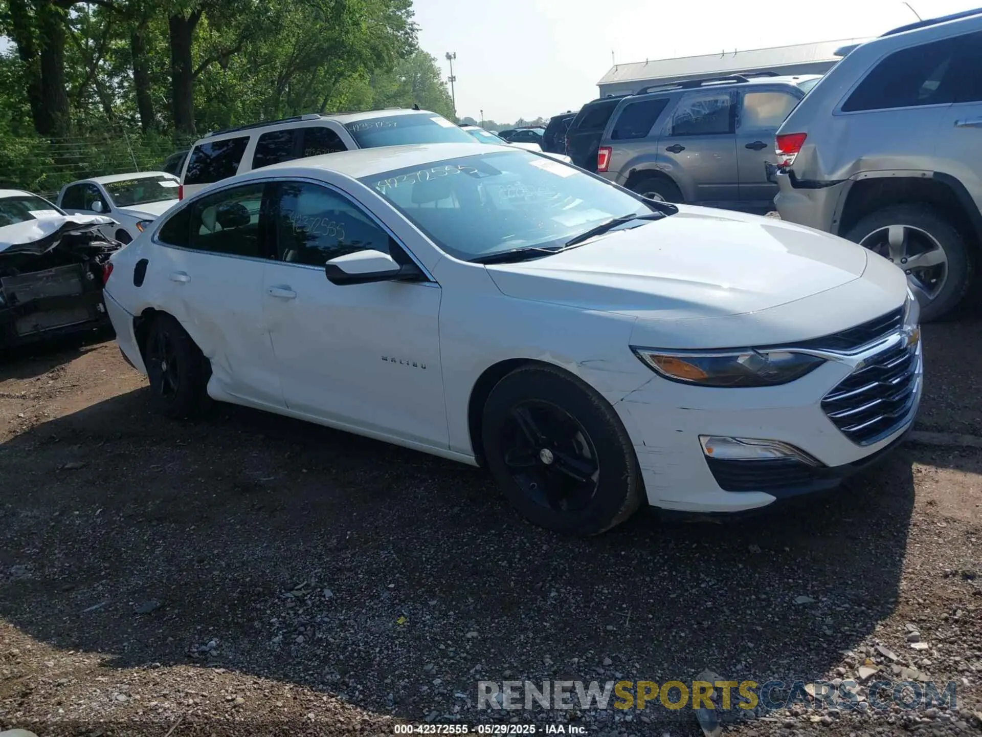 1 Photograph of a damaged car 1G1ZC5ST0NF146513 CHEVROLET MALIBU 2022