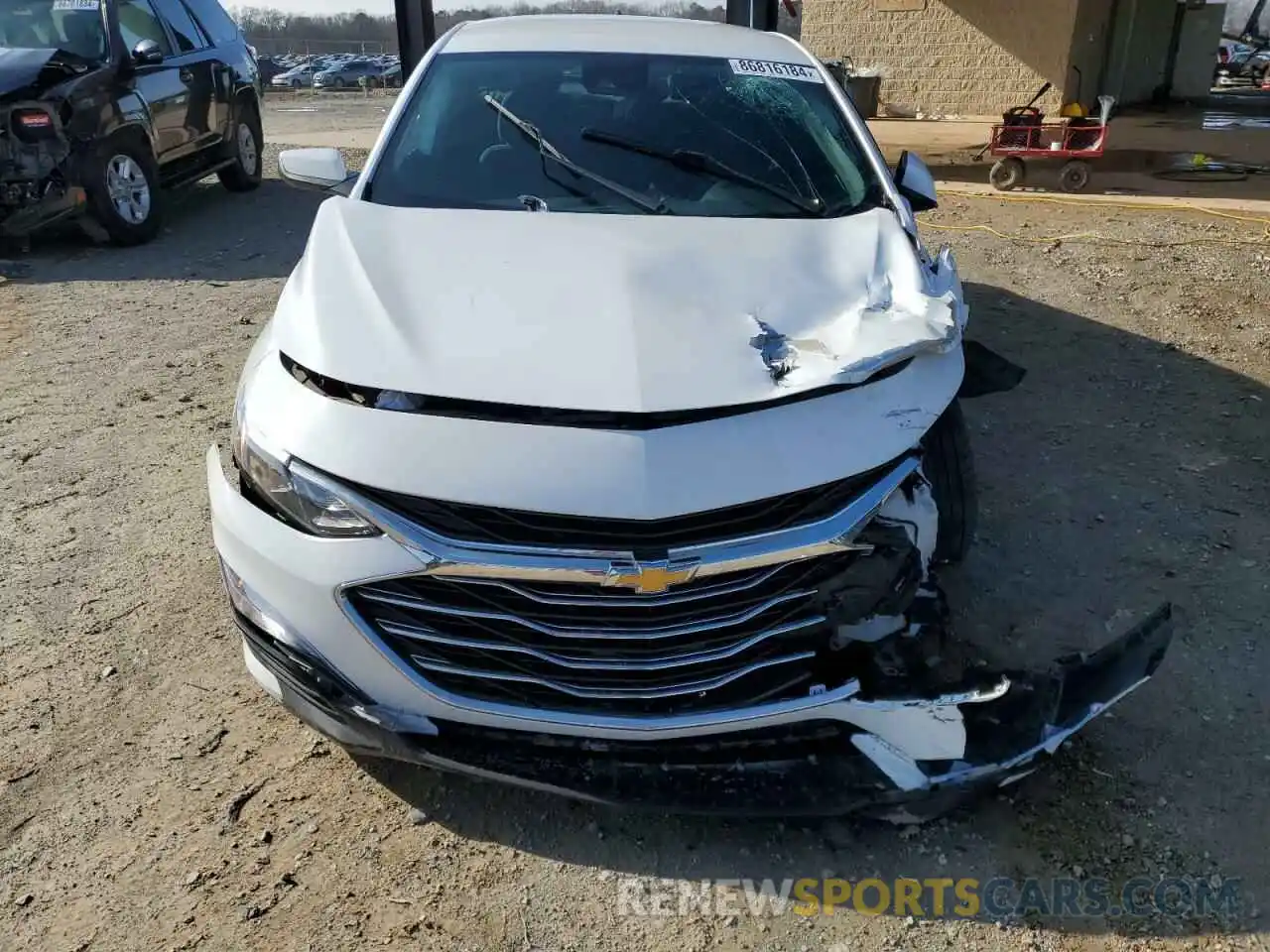 5 Photograph of a damaged car 1G1ZC5ST0NF175591 CHEVROLET MALIBU 2022