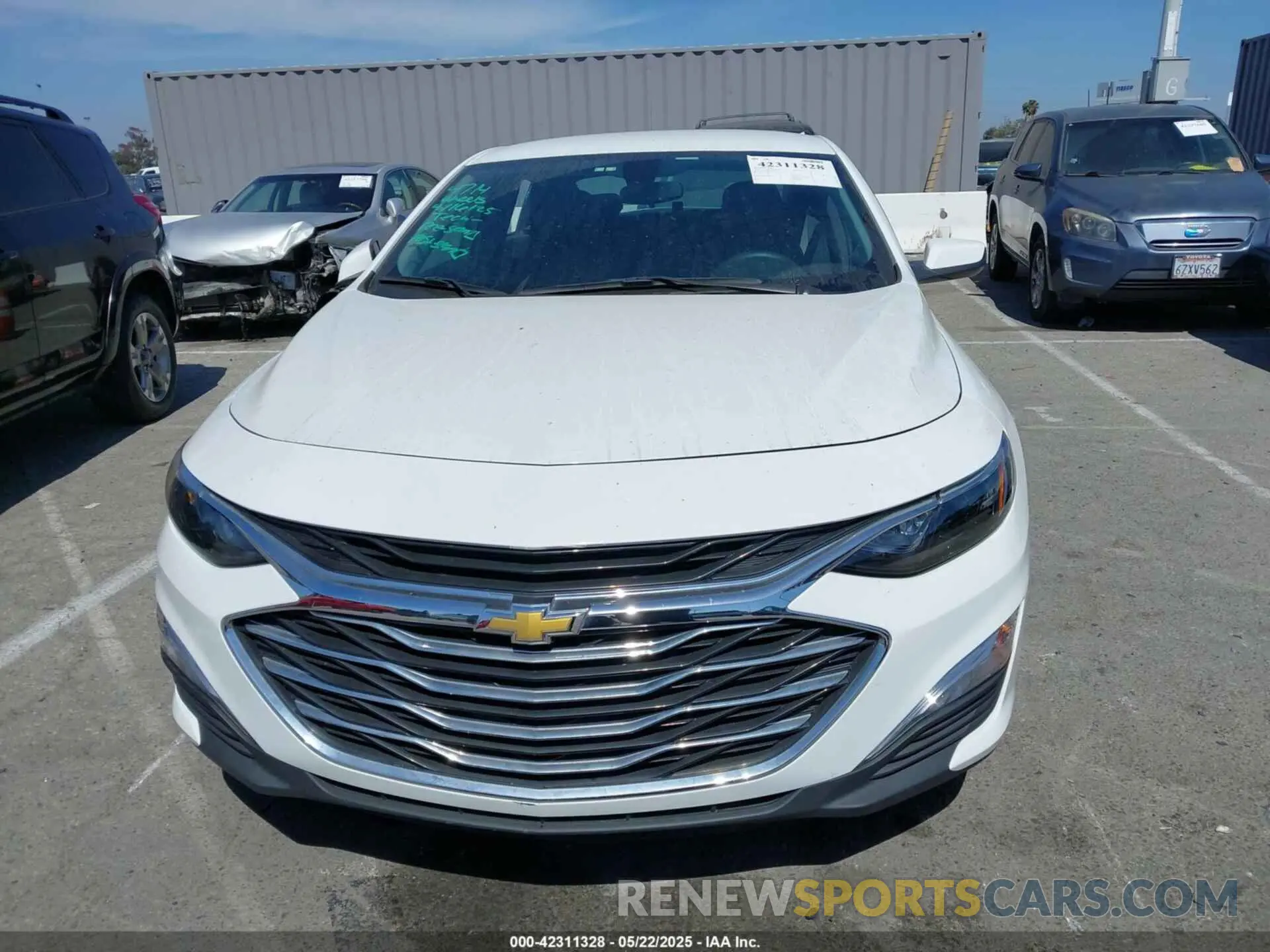 12 Photograph of a damaged car 1G1ZC5ST0NF186123 CHEVROLET MALIBU 2022
