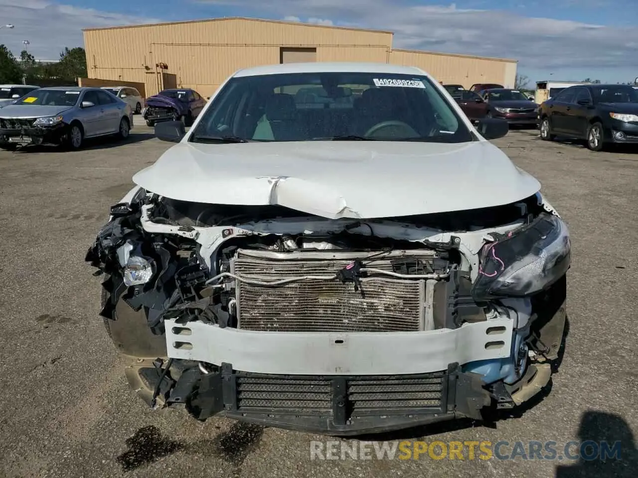 5 Photograph of a damaged car 1G1ZC5ST1NF139666 CHEVROLET MALIBU 2022