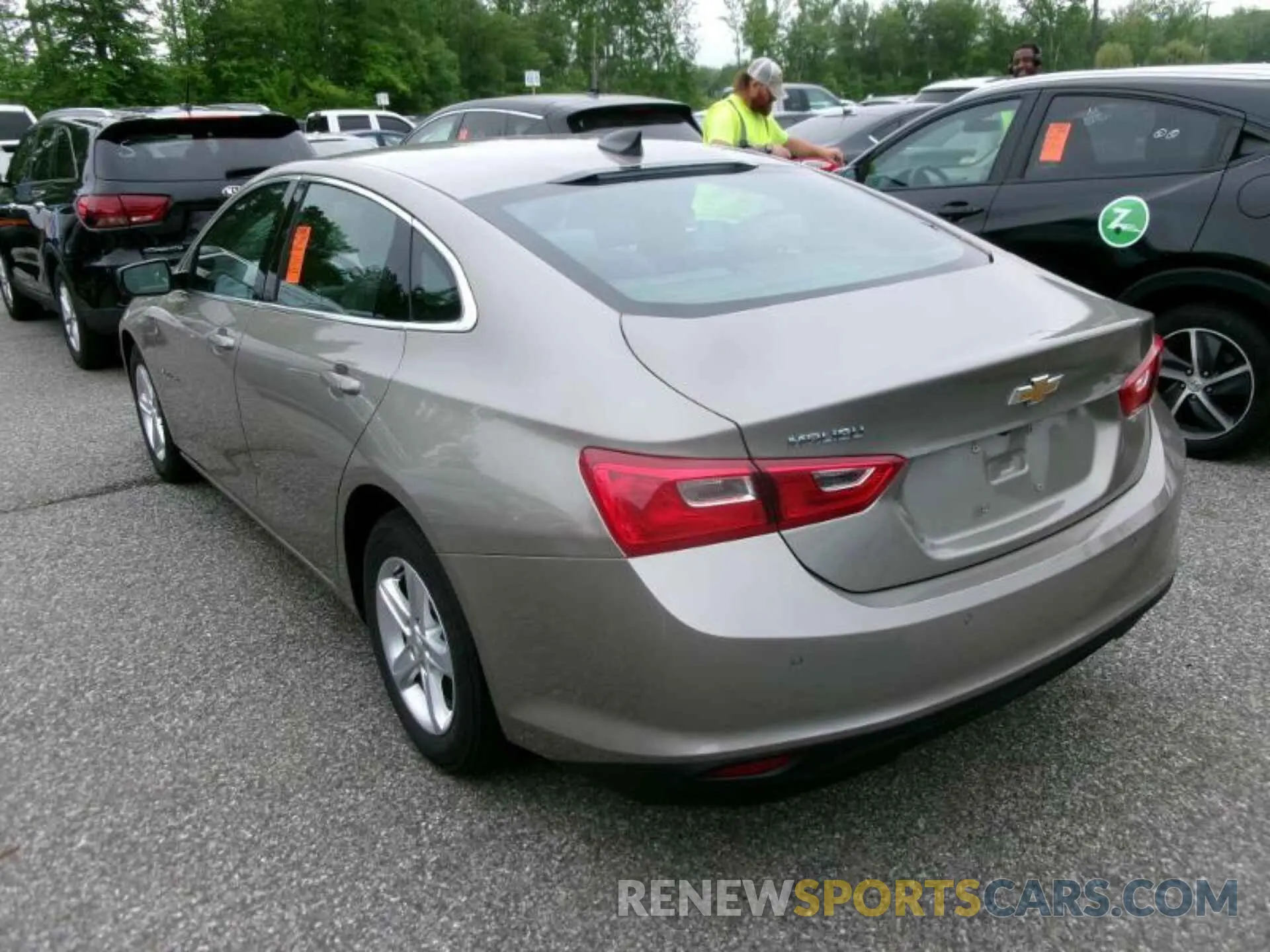 1 Photograph of a damaged car 1G1ZC5ST1NF153356 CHEVROLET MALIBU 2022