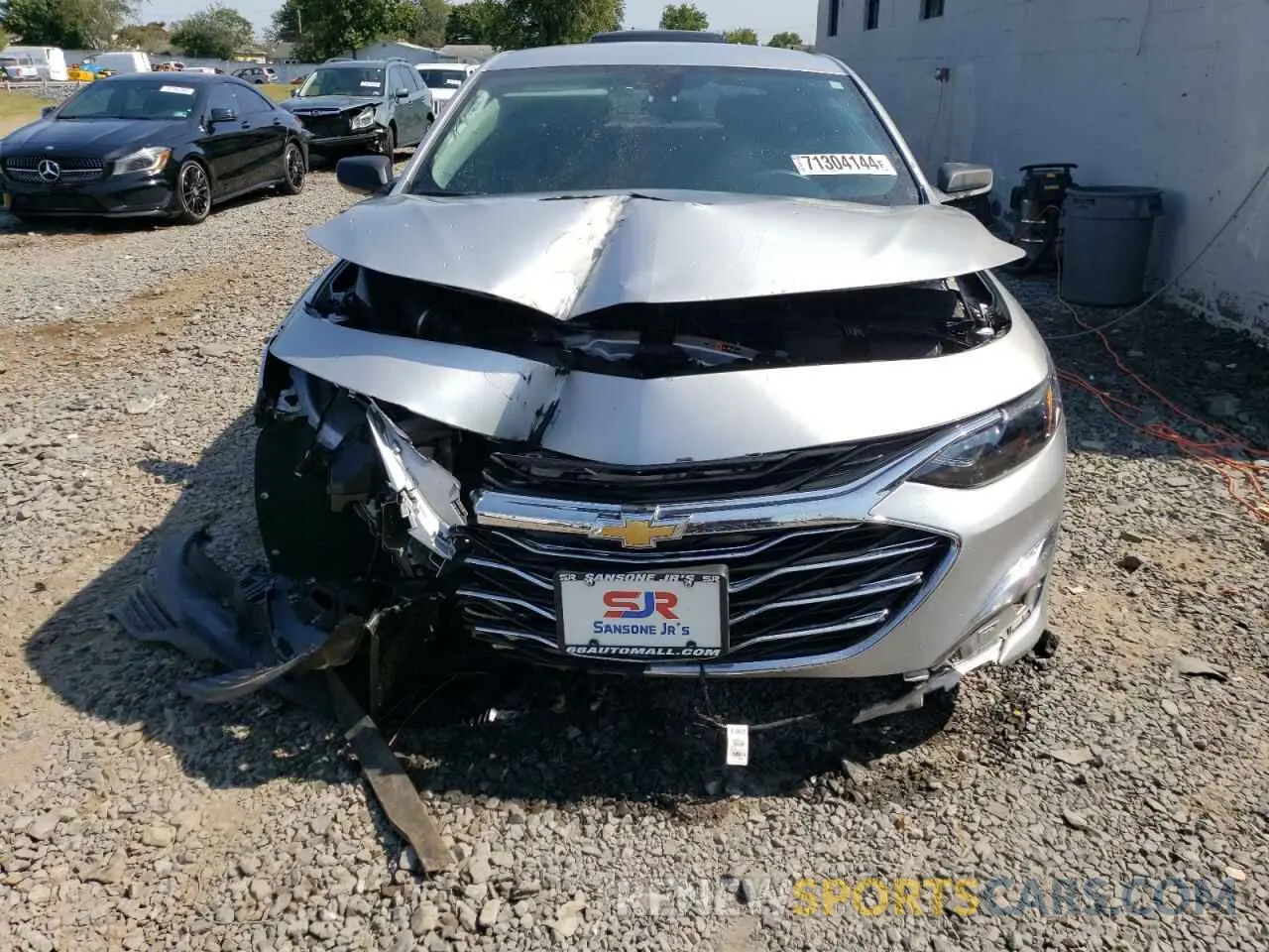 5 Photograph of a damaged car 1G1ZC5ST1NF155771 CHEVROLET MALIBU 2022