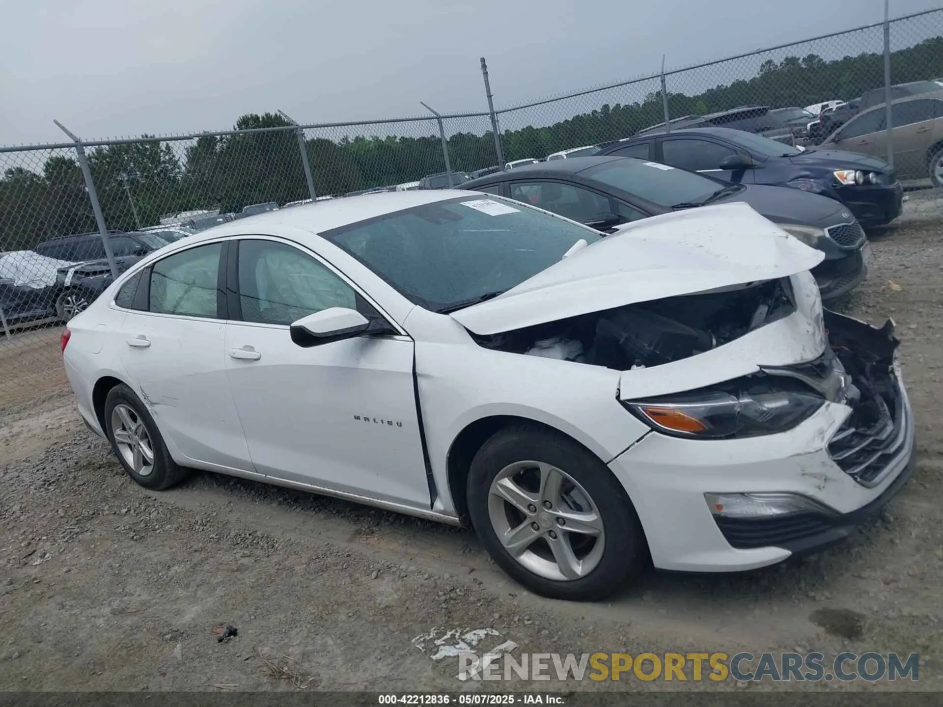 13 Photograph of a damaged car 1G1ZC5ST1NF175308 CHEVROLET MALIBU 2022