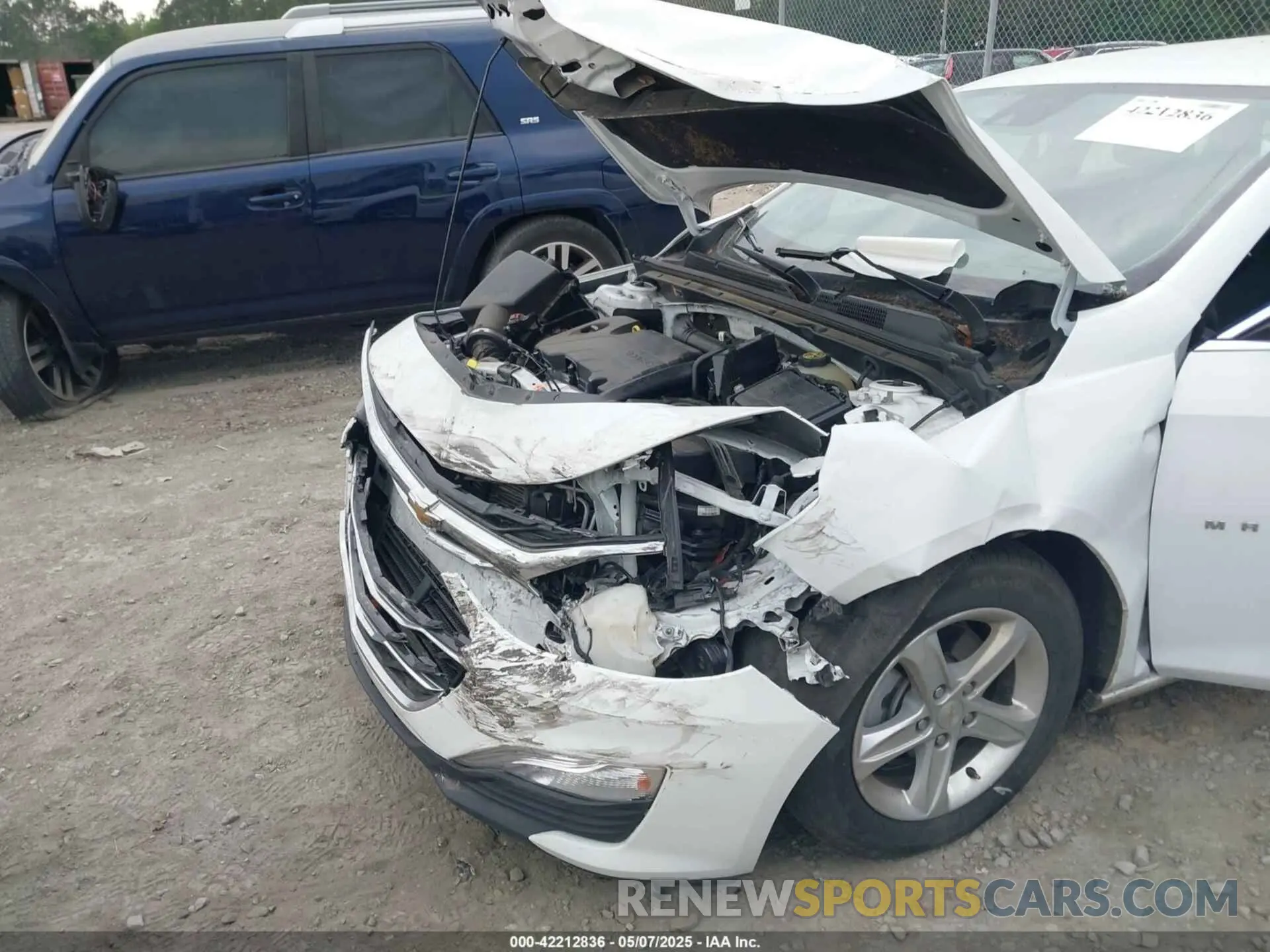 6 Photograph of a damaged car 1G1ZC5ST1NF175308 CHEVROLET MALIBU 2022