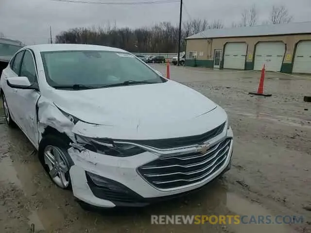 11 Photograph of a damaged car 1G1ZC5ST1NF175776 CHEVROLET MALIBU 2022