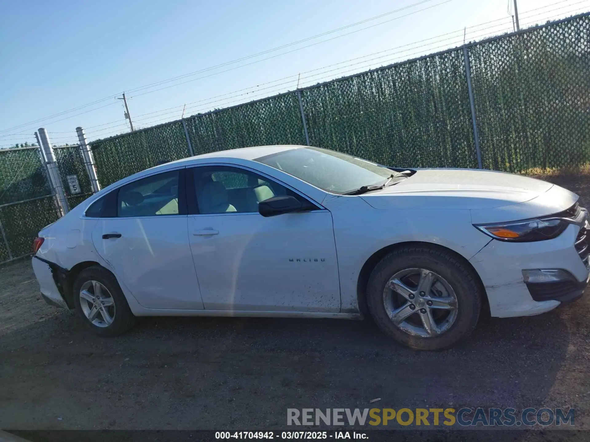 14 Photograph of a damaged car 1G1ZC5ST1NF186521 CHEVROLET MALIBU 2022
