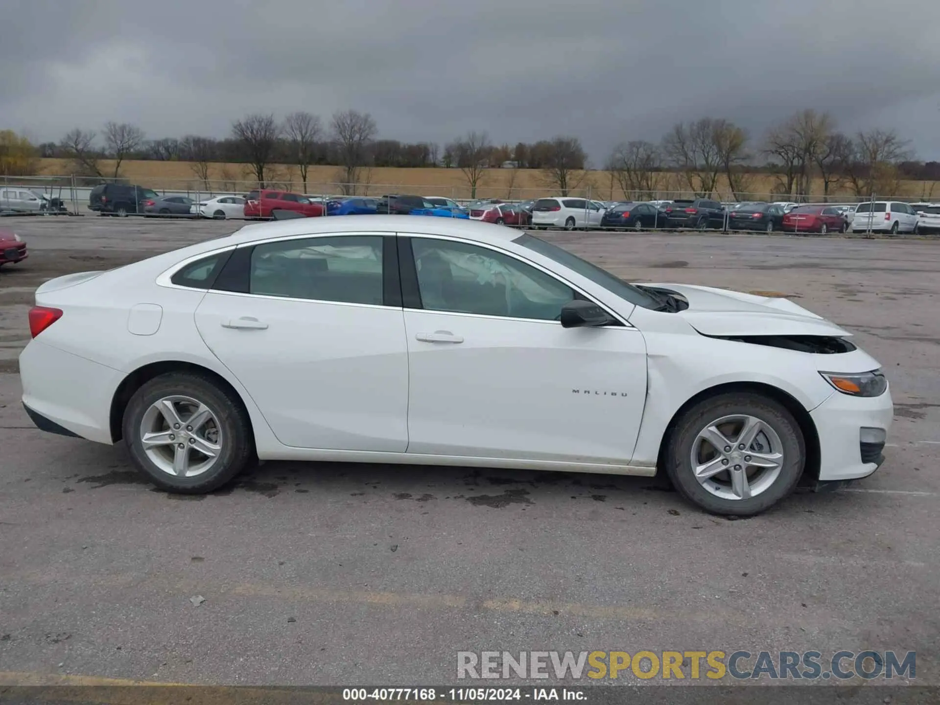 13 Photograph of a damaged car 1G1ZC5ST3NF184916 CHEVROLET MALIBU 2022