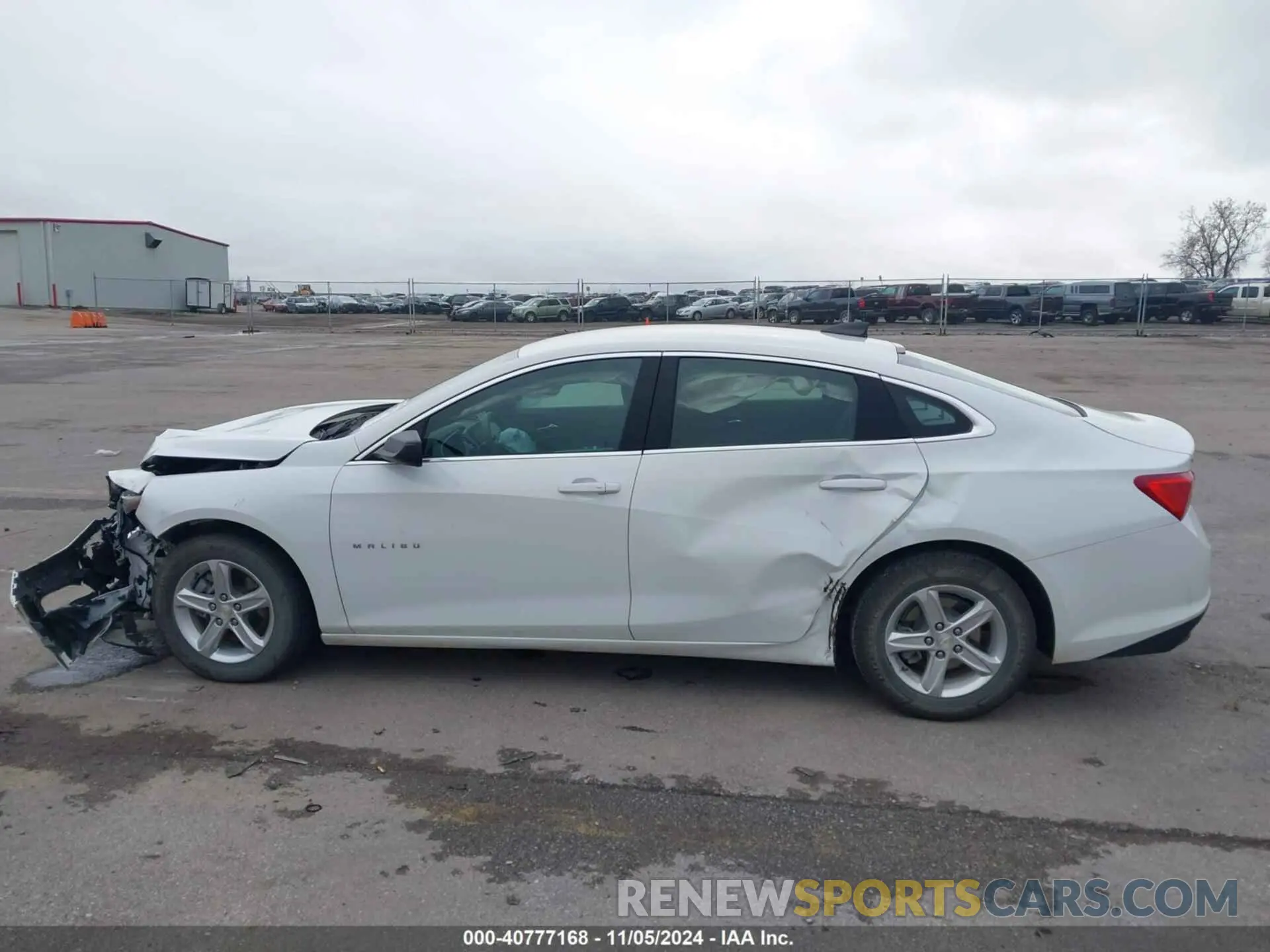 14 Photograph of a damaged car 1G1ZC5ST3NF184916 CHEVROLET MALIBU 2022