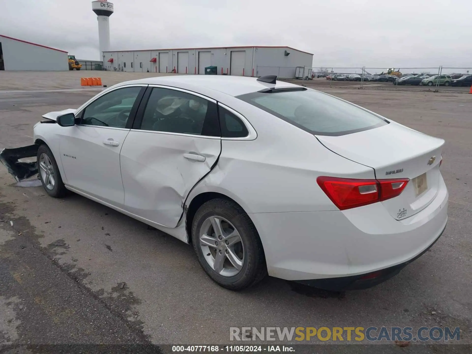 3 Photograph of a damaged car 1G1ZC5ST3NF184916 CHEVROLET MALIBU 2022