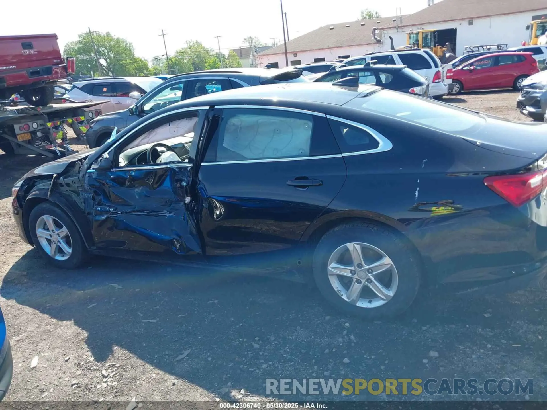 13 Photograph of a damaged car 1G1ZC5ST3NF185564 CHEVROLET MALIBU 2022