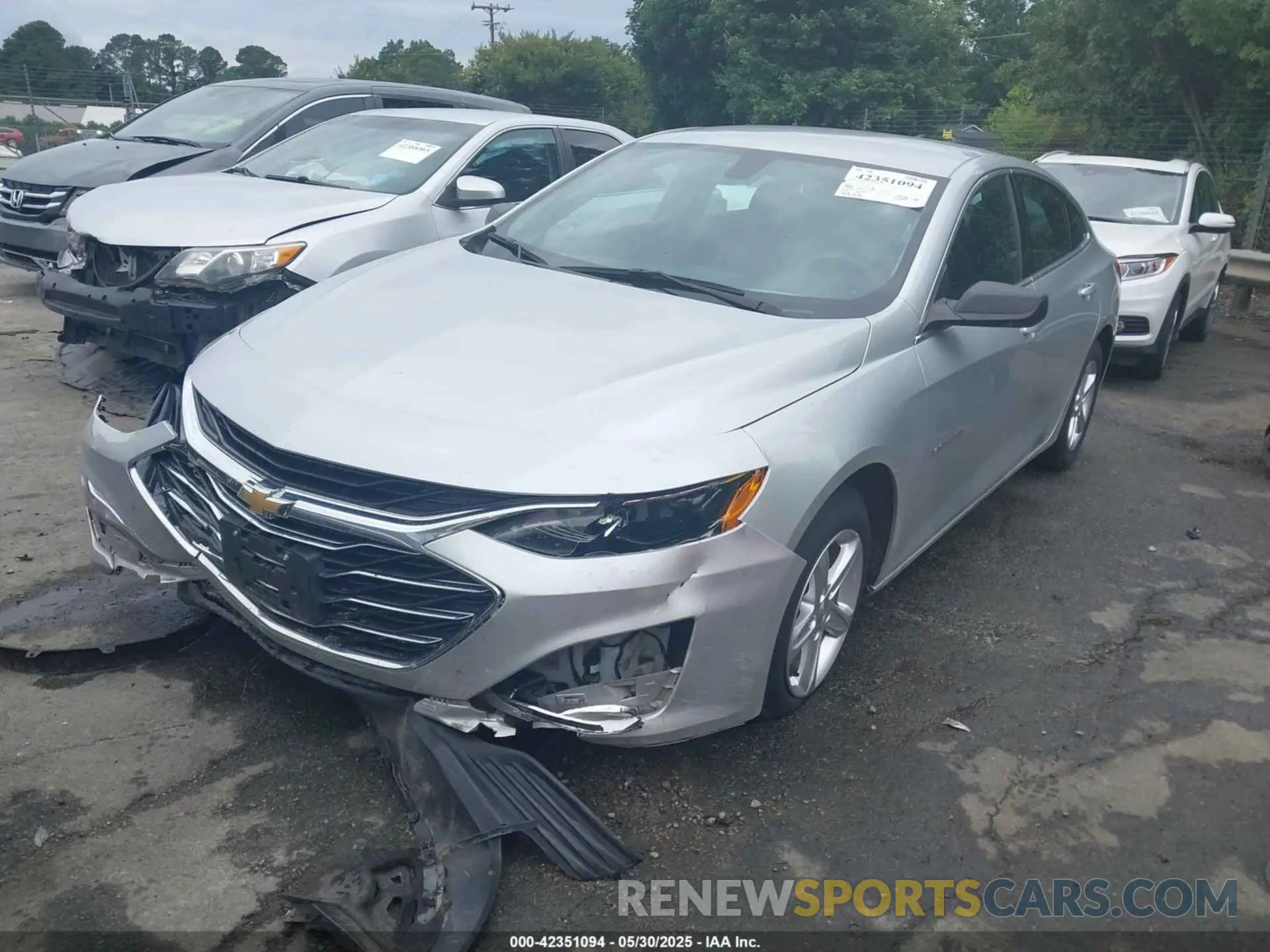 6 Photograph of a damaged car 1G1ZC5ST4NF148507 CHEVROLET MALIBU 2022