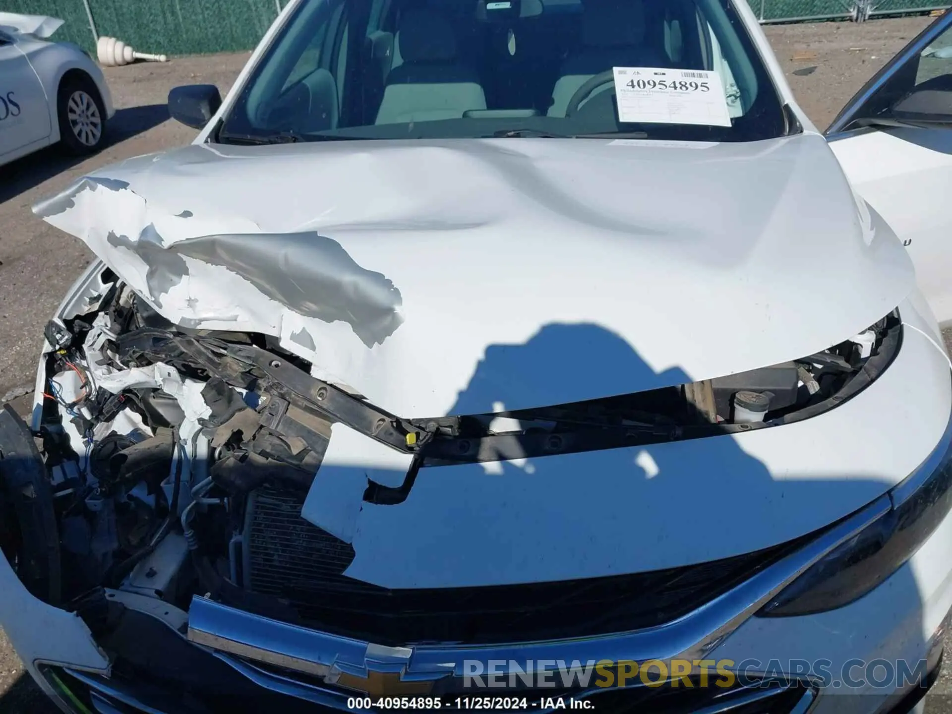 10 Photograph of a damaged car 1G1ZC5ST6NF165955 CHEVROLET MALIBU 2022