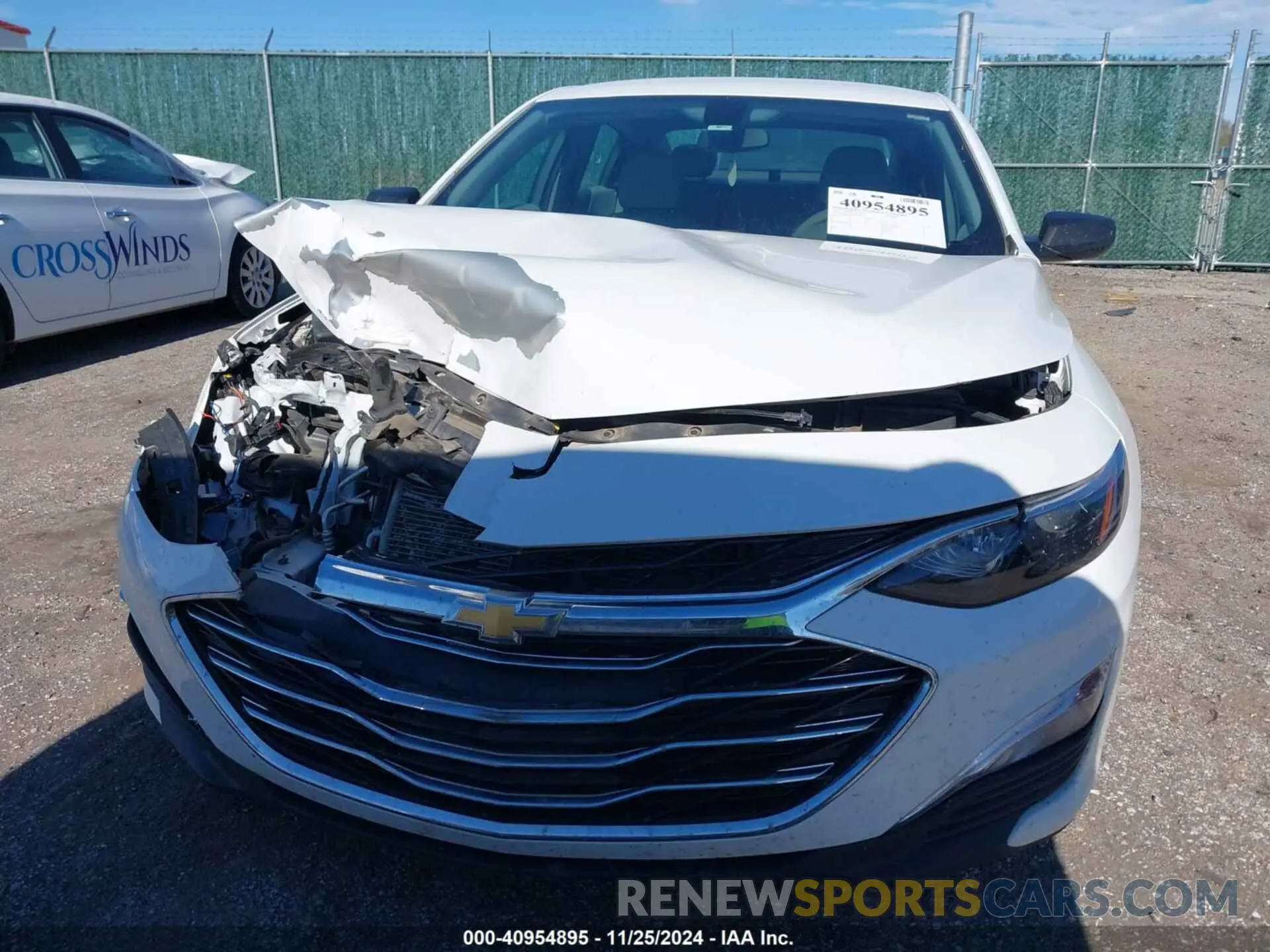 12 Photograph of a damaged car 1G1ZC5ST6NF165955 CHEVROLET MALIBU 2022