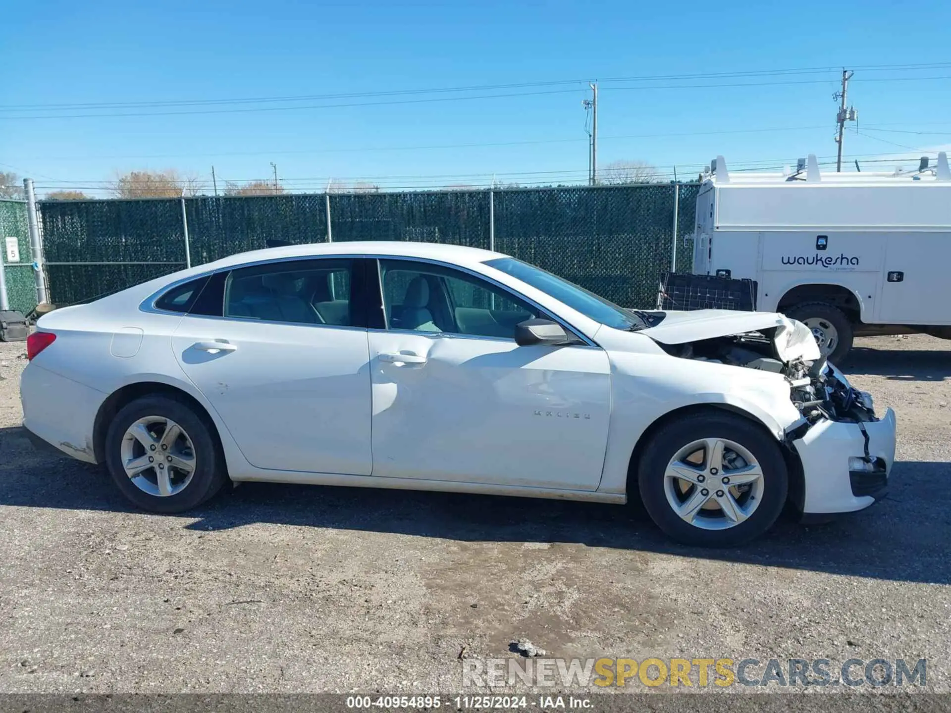 13 Photograph of a damaged car 1G1ZC5ST6NF165955 CHEVROLET MALIBU 2022