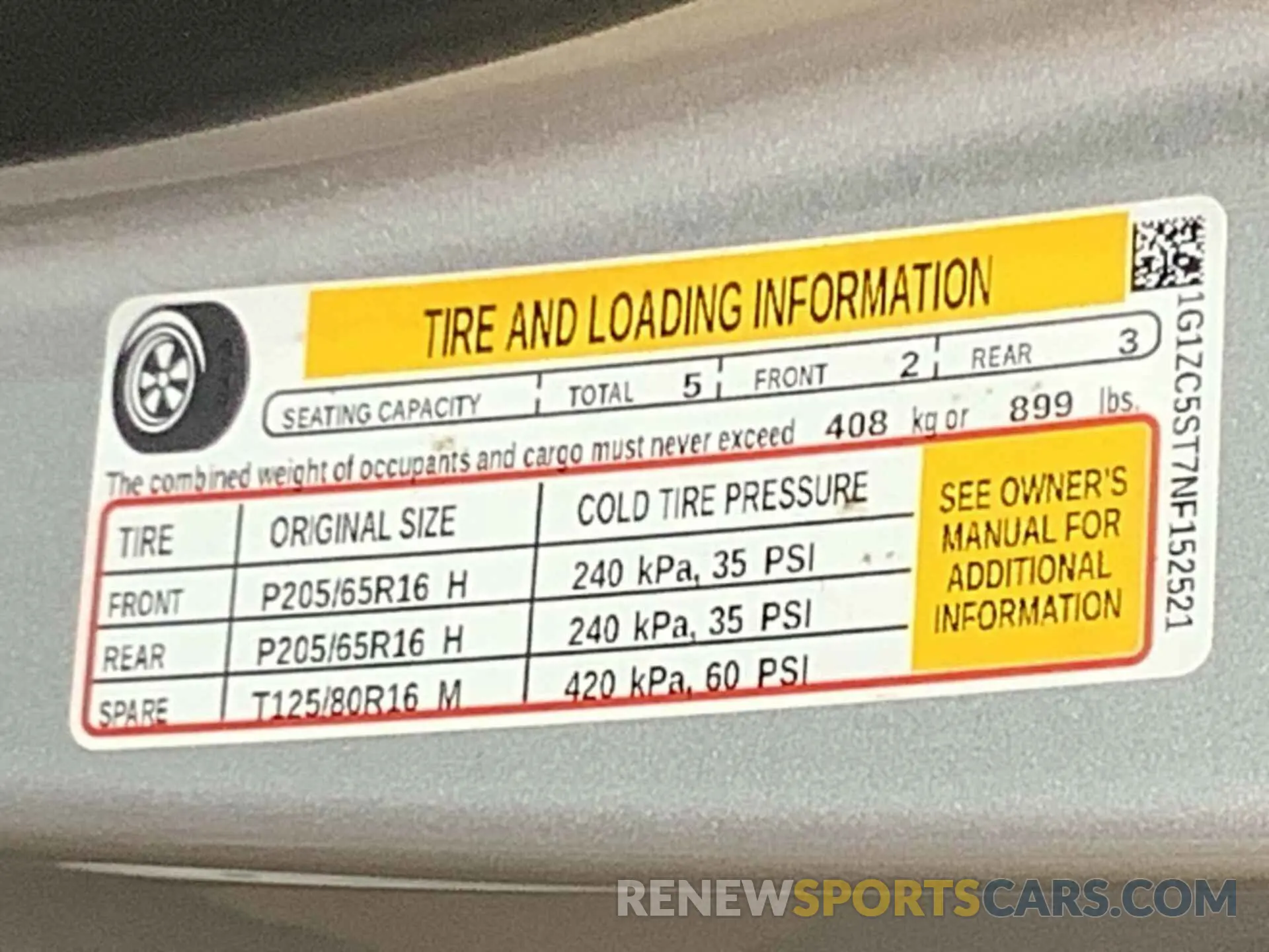 18 Photograph of a damaged car 1G1ZC5ST7NF152521 CHEVROLET MALIBU 2022