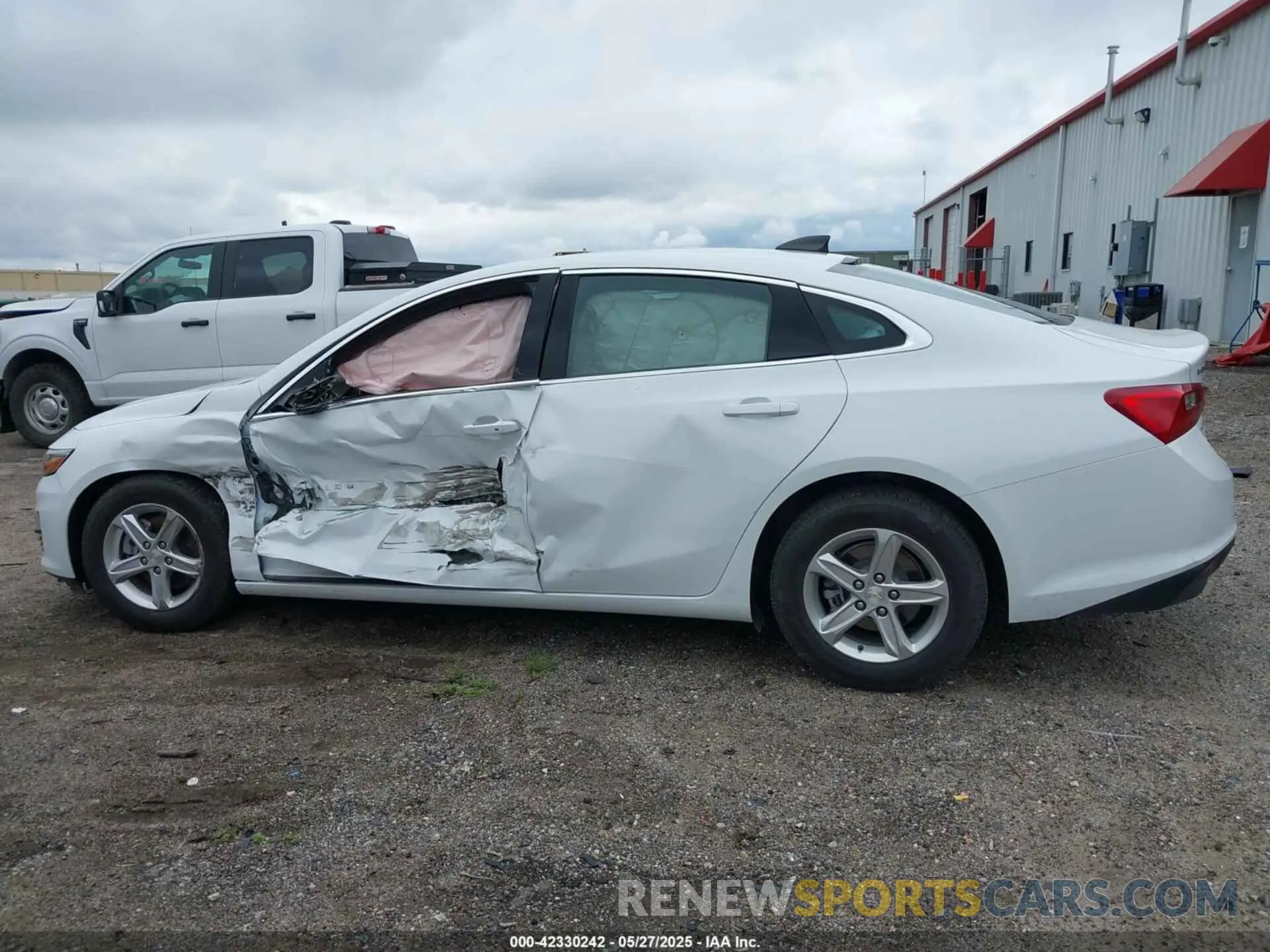 14 Photograph of a damaged car 1G1ZC5ST7NF179492 CHEVROLET MALIBU 2022