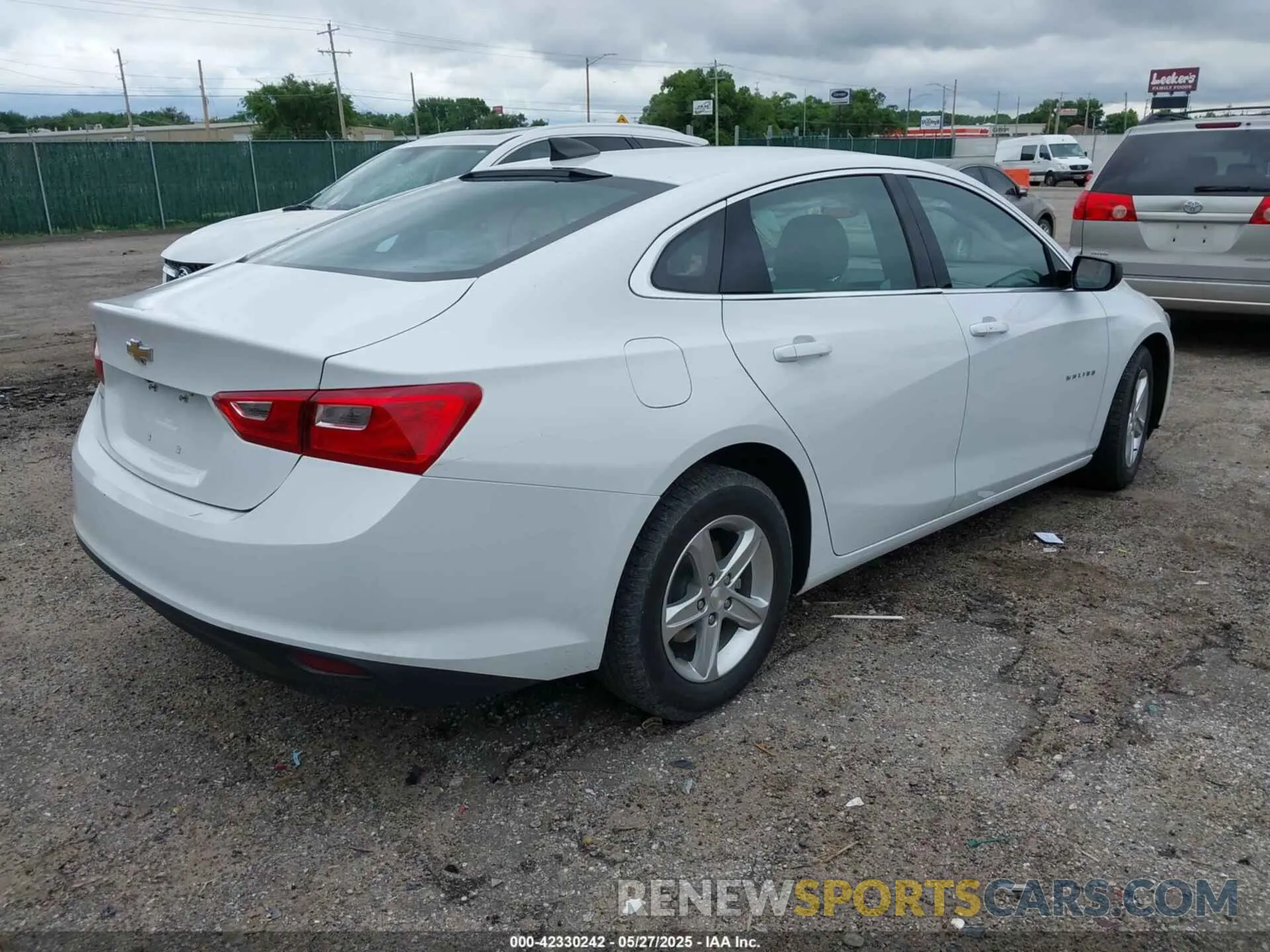 4 Photograph of a damaged car 1G1ZC5ST7NF179492 CHEVROLET MALIBU 2022