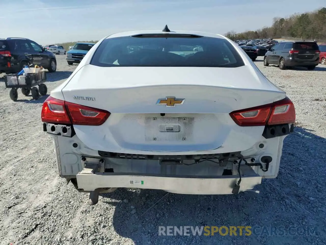 6 Photograph of a damaged car 1G1ZC5ST8NF186239 CHEVROLET MALIBU 2022