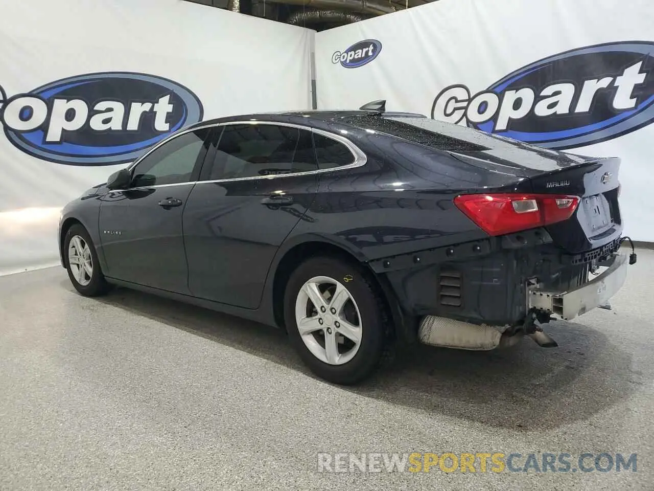 2 Photograph of a damaged car 1G1ZC5ST9NF185715 CHEVROLET MALIBU 2022