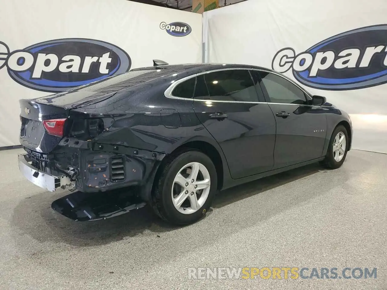 3 Photograph of a damaged car 1G1ZC5ST9NF185715 CHEVROLET MALIBU 2022