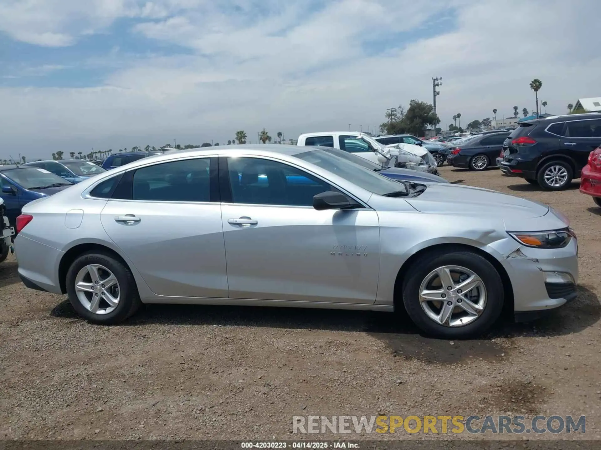 13 Photograph of a damaged car 1G1ZC5STXNF147474 CHEVROLET MALIBU 2022