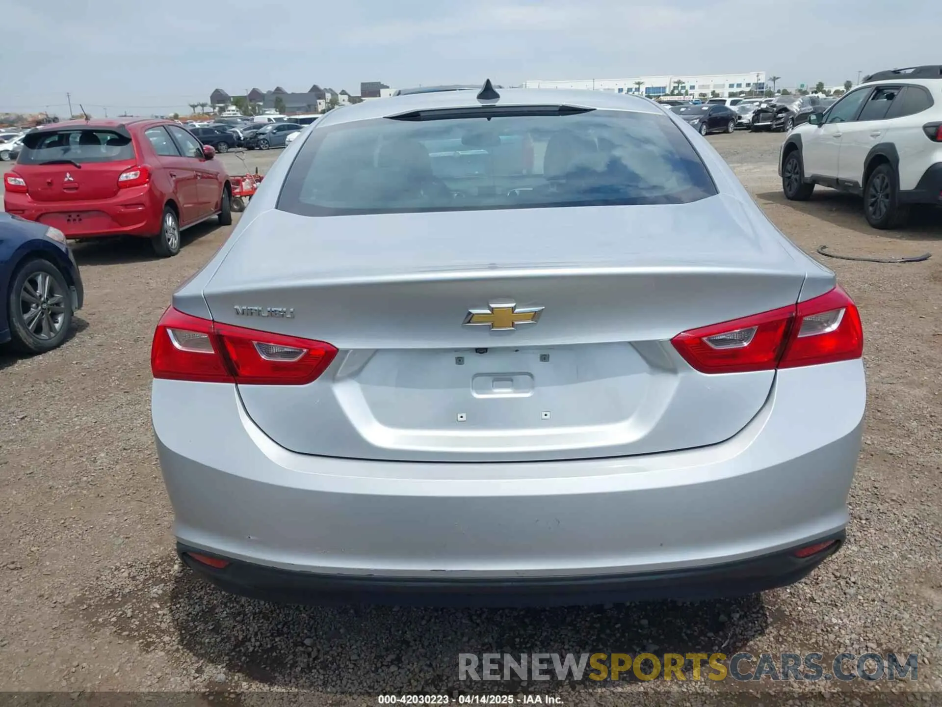 16 Photograph of a damaged car 1G1ZC5STXNF147474 CHEVROLET MALIBU 2022