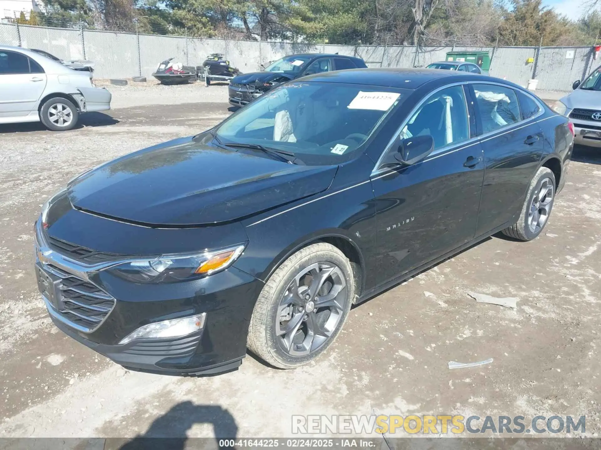 2 Photograph of a damaged car 1G1ZD5ST0NF104114 CHEVROLET MALIBU 2022