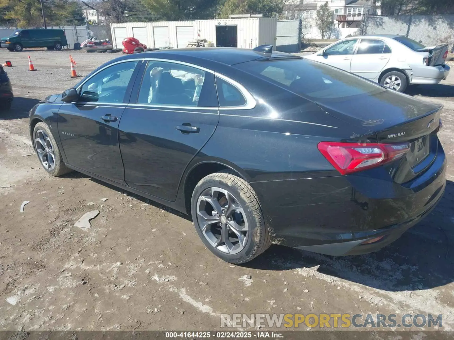 3 Photograph of a damaged car 1G1ZD5ST0NF104114 CHEVROLET MALIBU 2022