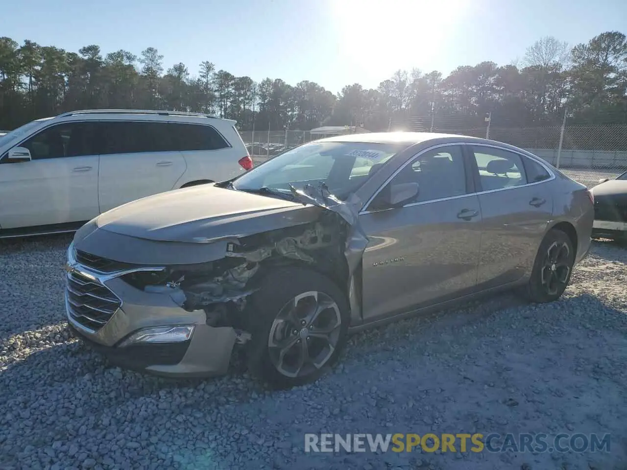 1 Photograph of a damaged car 1G1ZD5ST0NF113704 CHEVROLET MALIBU 2022