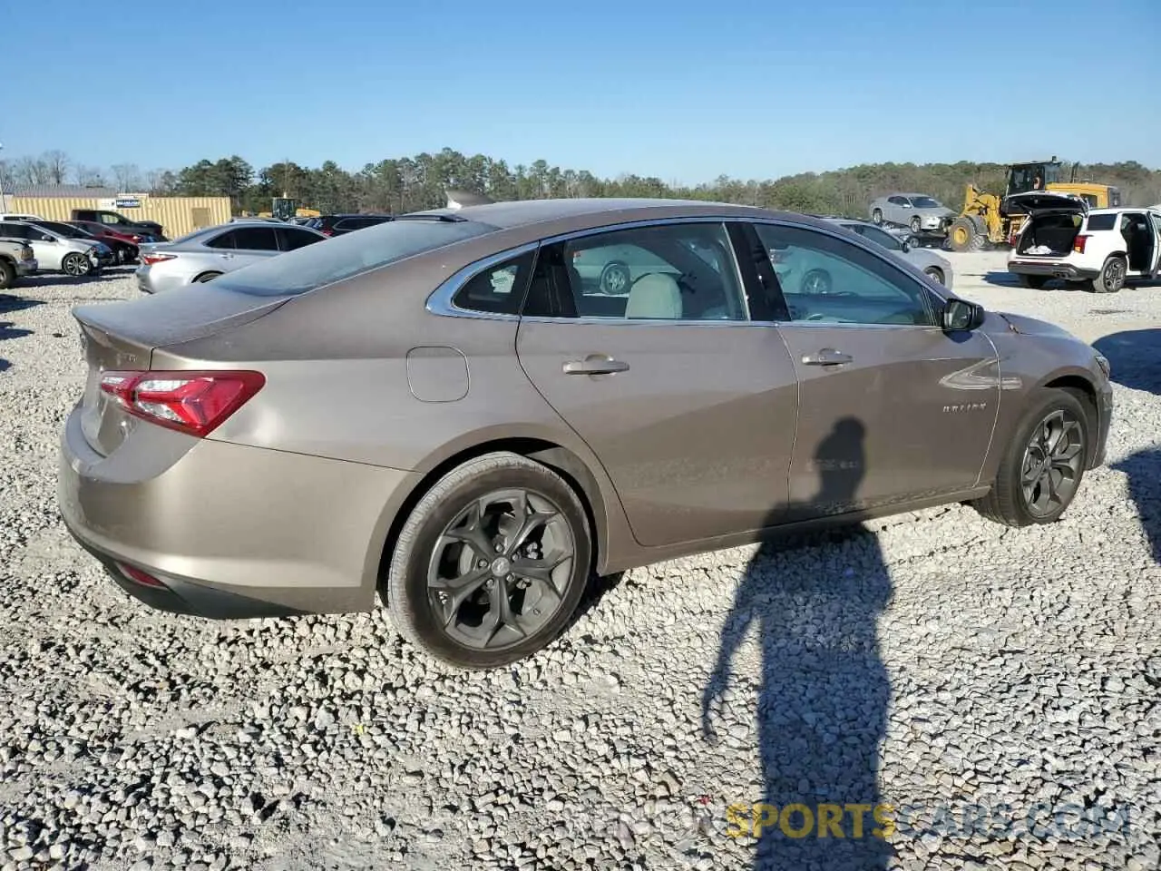 3 Photograph of a damaged car 1G1ZD5ST0NF113704 CHEVROLET MALIBU 2022
