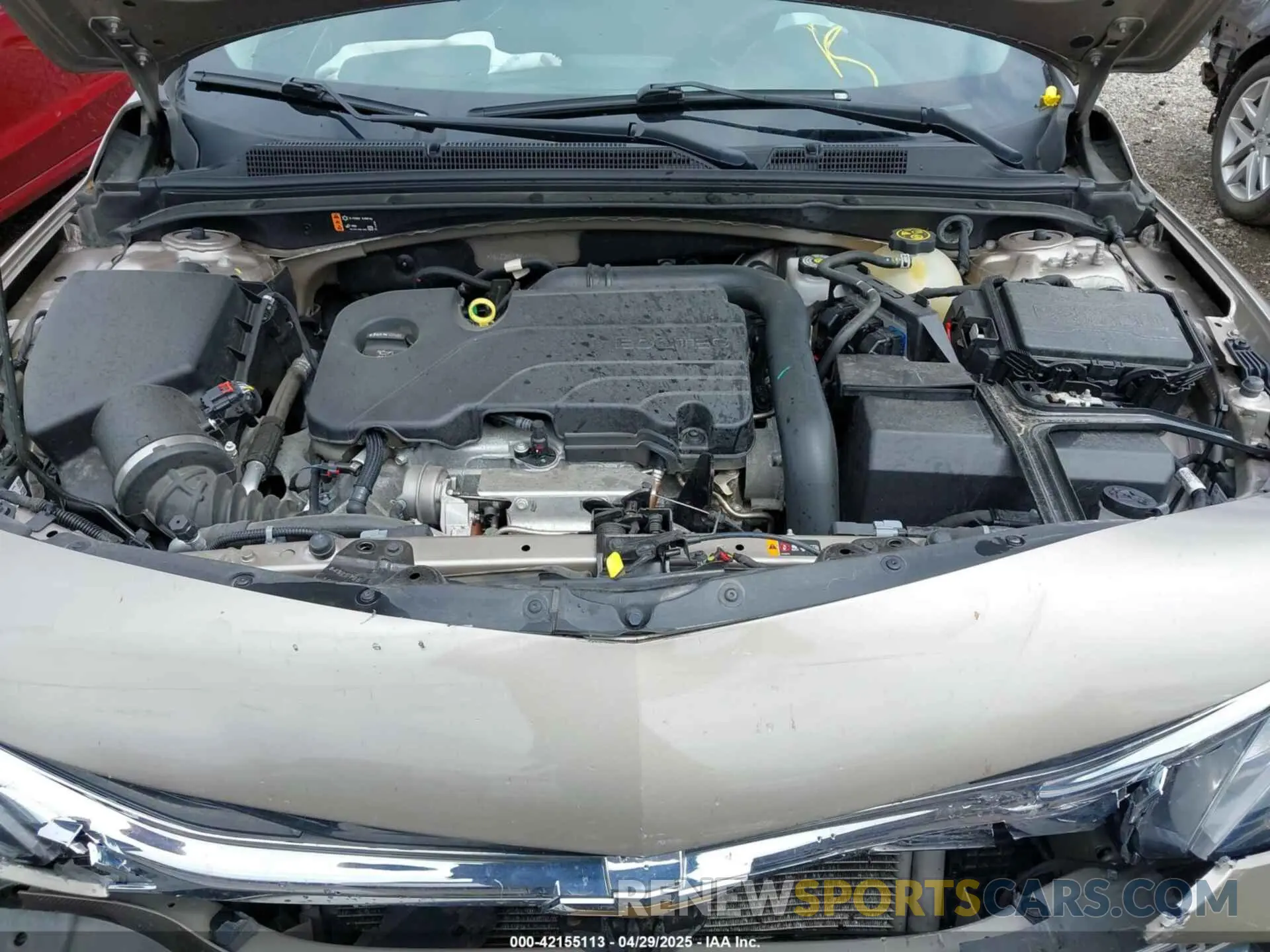 10 Photograph of a damaged car 1G1ZD5ST0NF122841 CHEVROLET MALIBU 2022