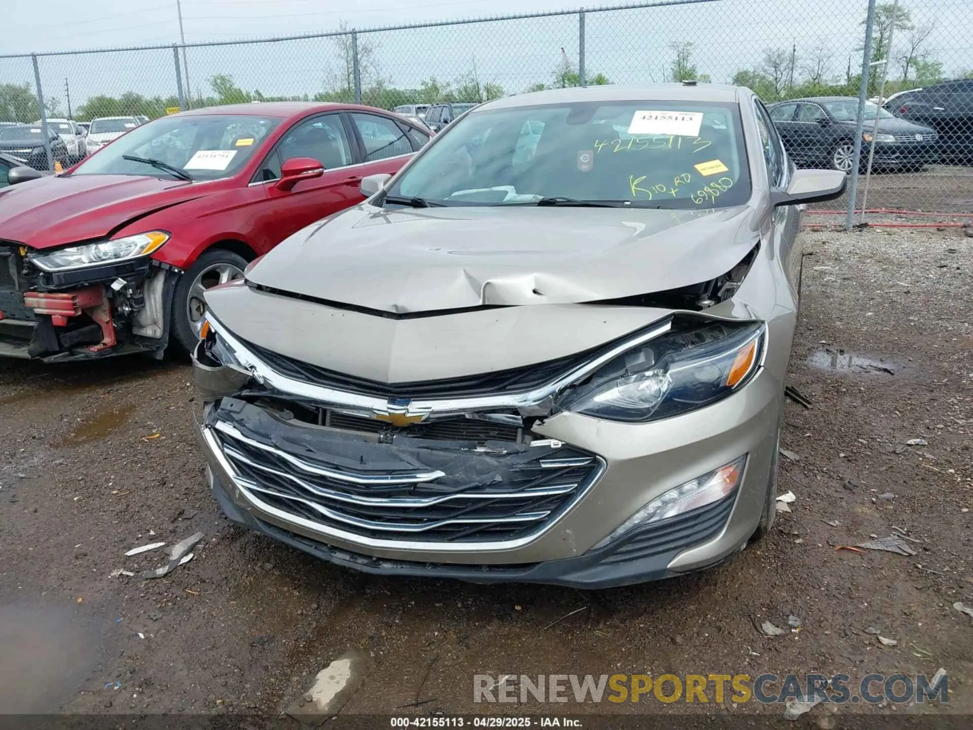 6 Photograph of a damaged car 1G1ZD5ST0NF122841 CHEVROLET MALIBU 2022