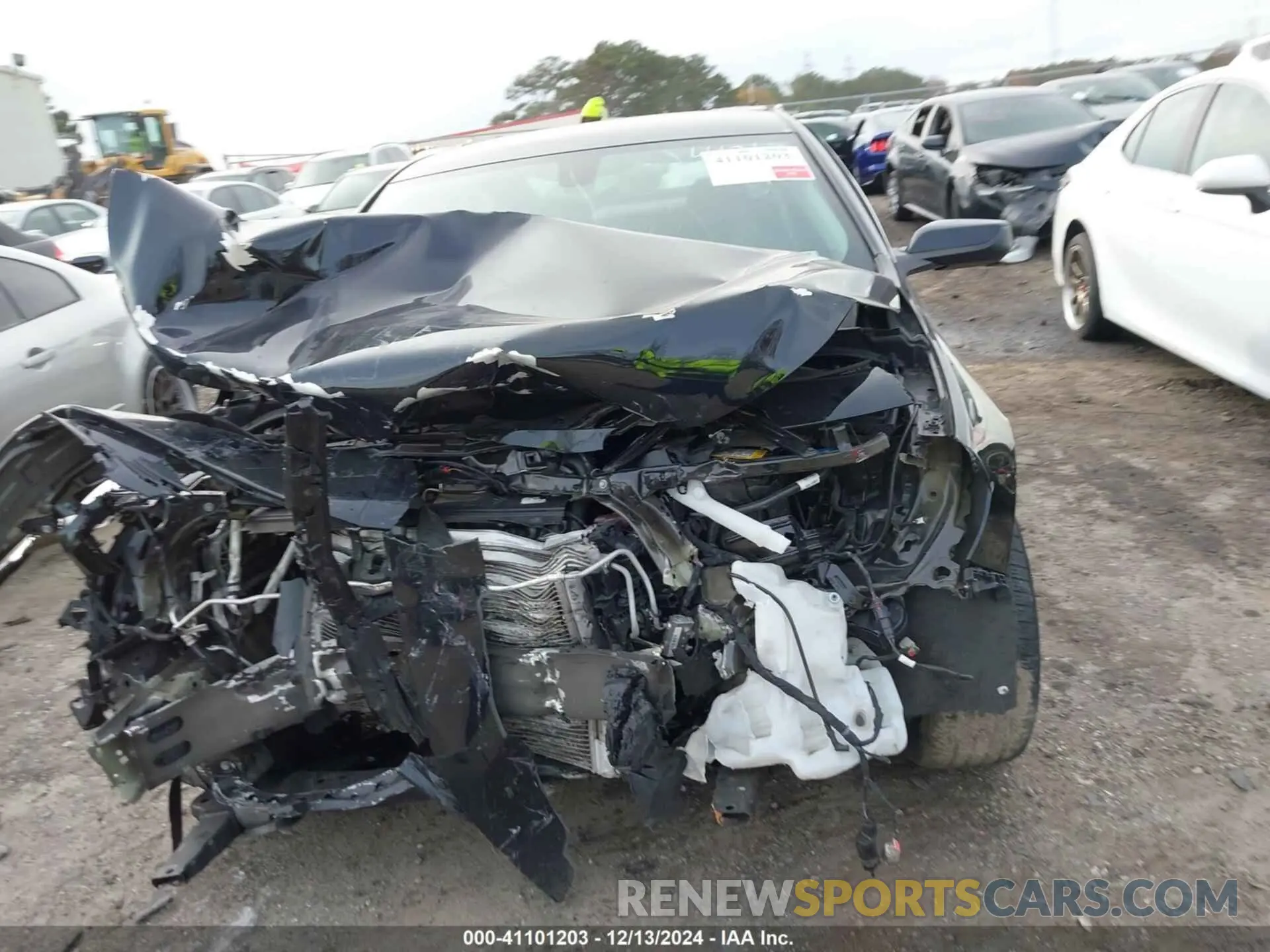 11 Photograph of a damaged car 1G1ZD5ST0NF124136 CHEVROLET MALIBU 2022