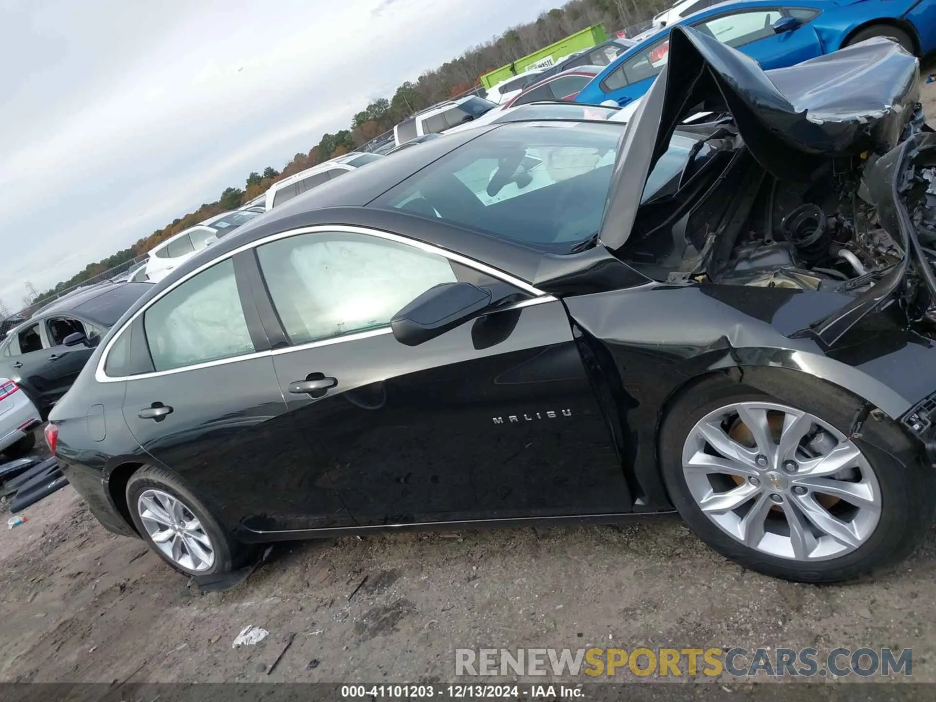 12 Photograph of a damaged car 1G1ZD5ST0NF124136 CHEVROLET MALIBU 2022