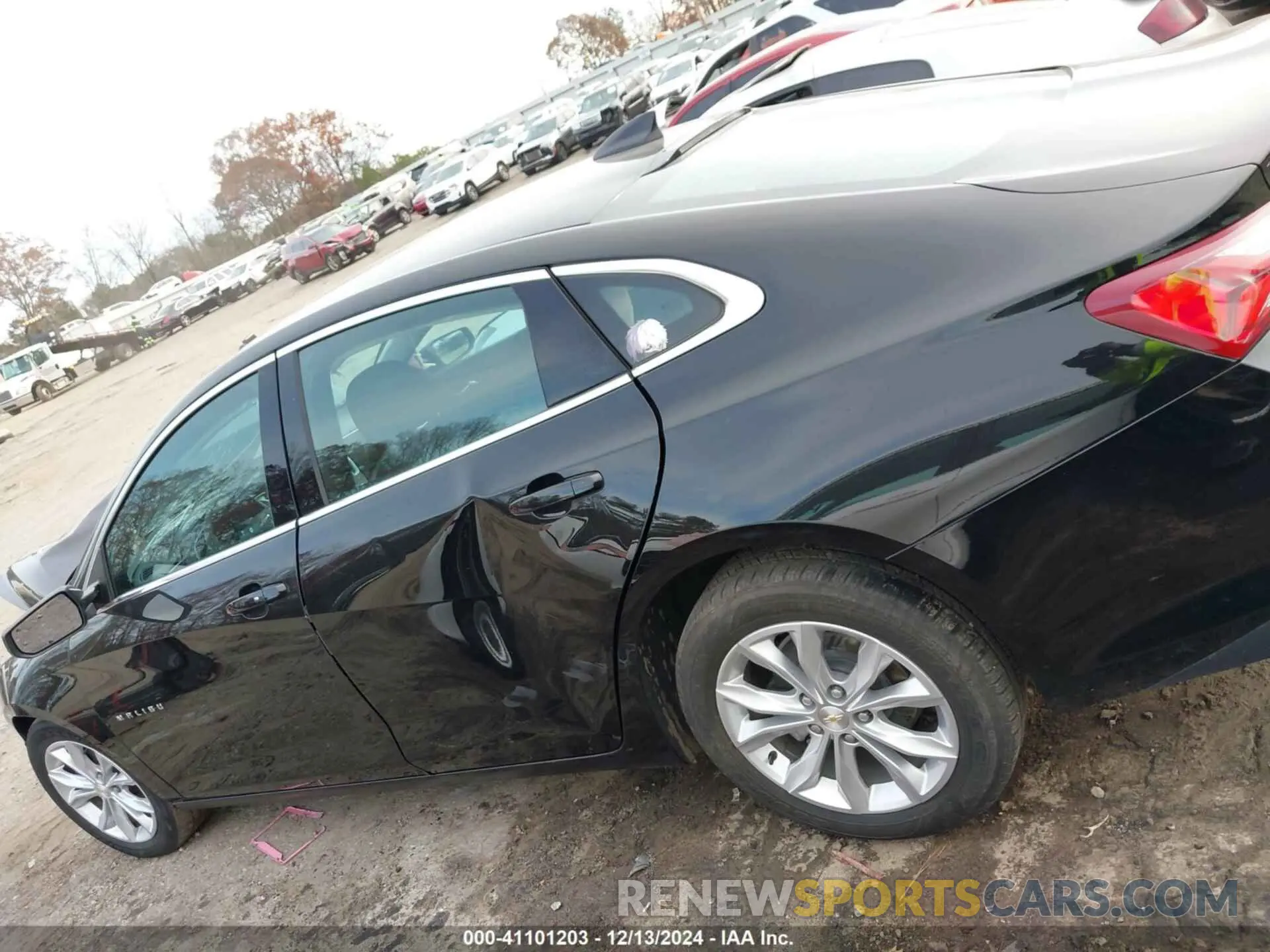 13 Photograph of a damaged car 1G1ZD5ST0NF124136 CHEVROLET MALIBU 2022