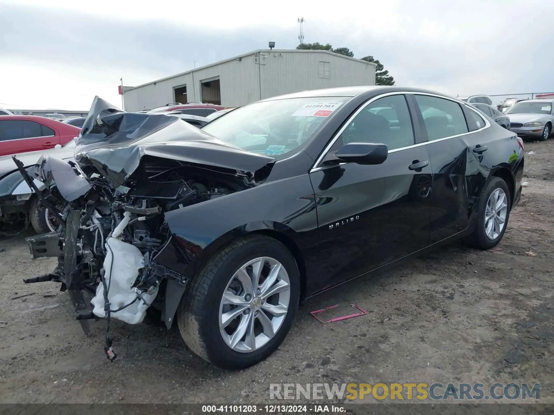 6 Photograph of a damaged car 1G1ZD5ST0NF124136 CHEVROLET MALIBU 2022