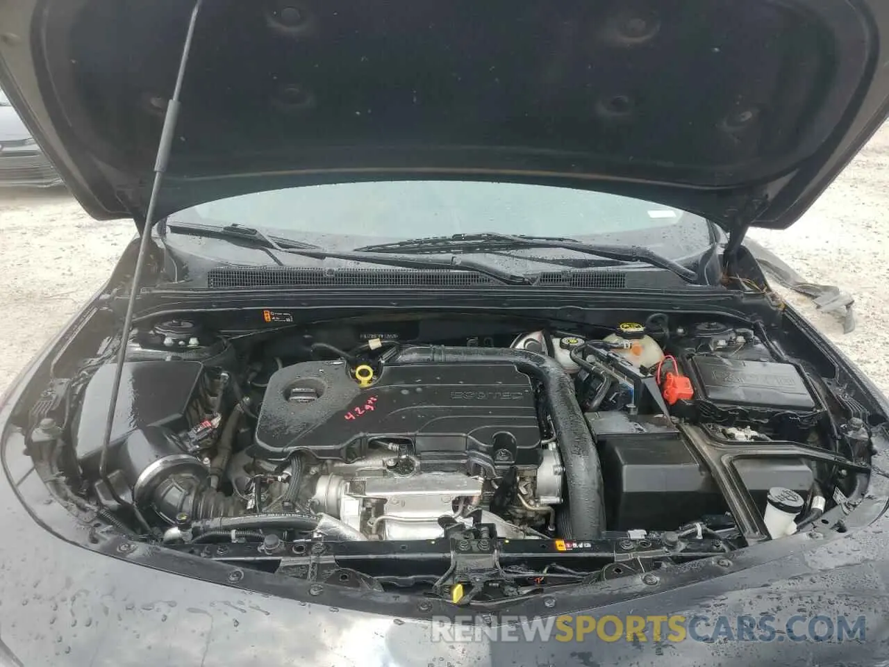 11 Photograph of a damaged car 1G1ZD5ST0NF125626 CHEVROLET MALIBU 2022