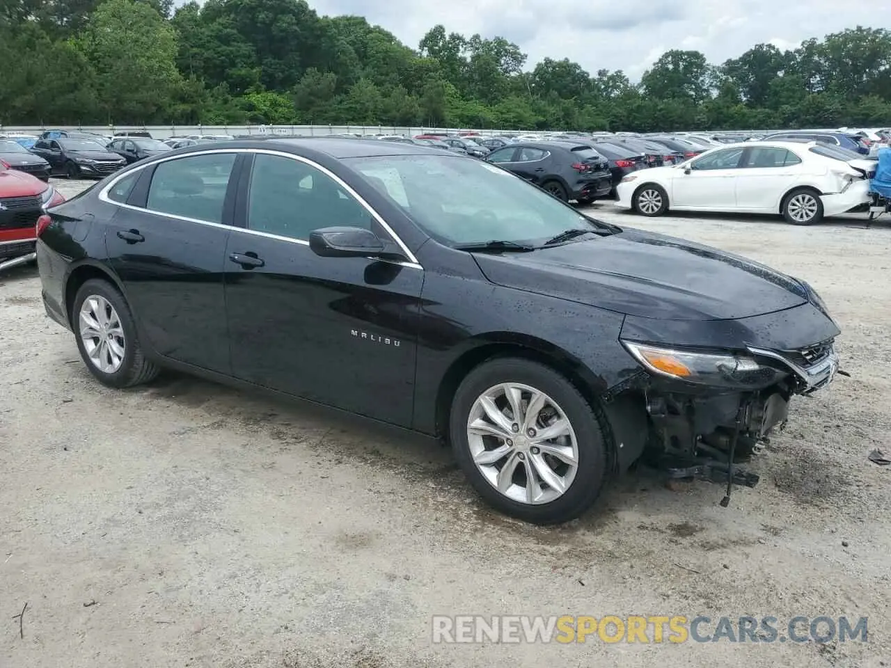 4 Photograph of a damaged car 1G1ZD5ST0NF125626 CHEVROLET MALIBU 2022