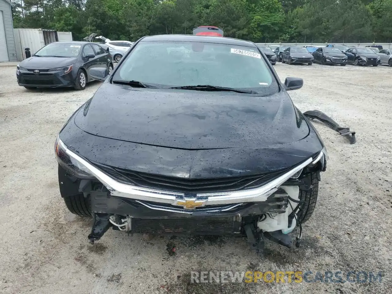 5 Photograph of a damaged car 1G1ZD5ST0NF125626 CHEVROLET MALIBU 2022