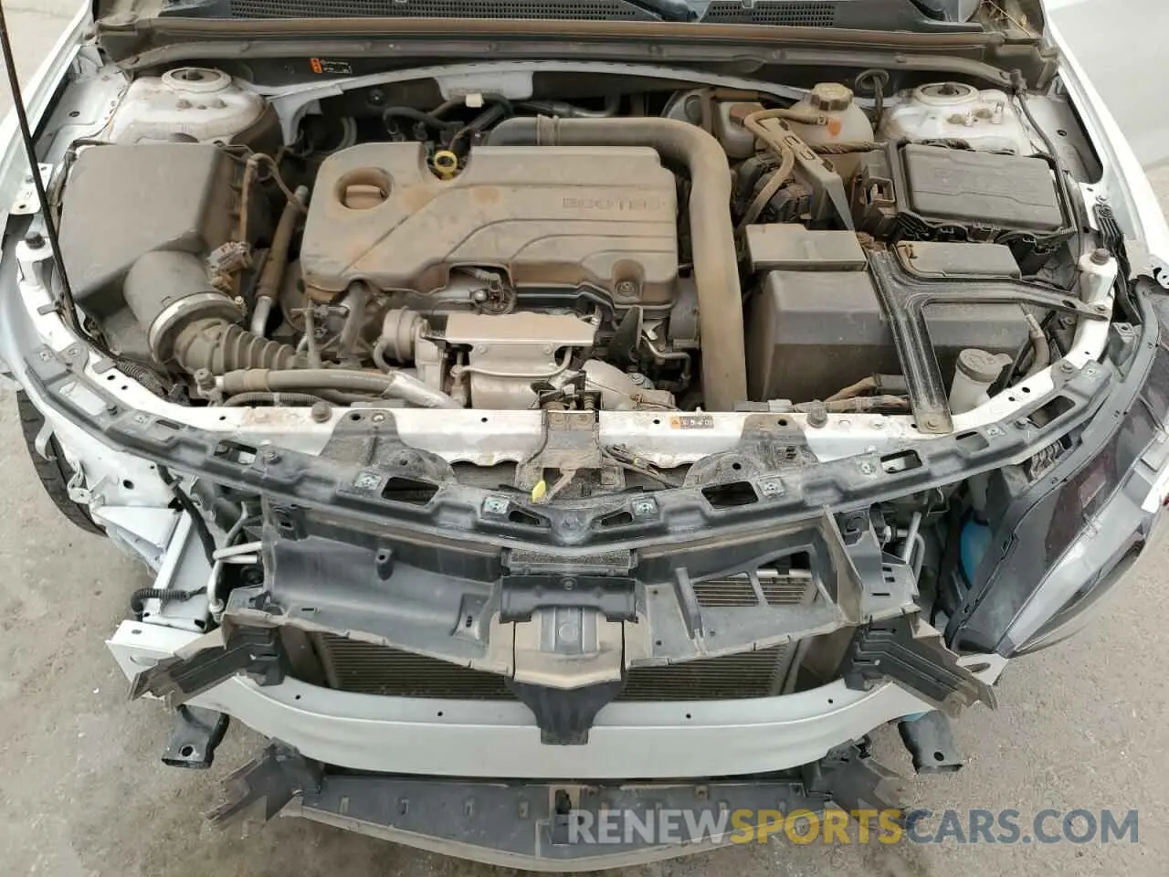 11 Photograph of a damaged car 1G1ZD5ST0NF132110 CHEVROLET MALIBU 2022
