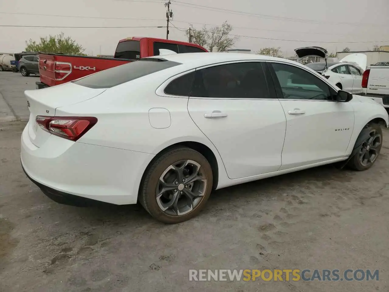 3 Photograph of a damaged car 1G1ZD5ST0NF132110 CHEVROLET MALIBU 2022