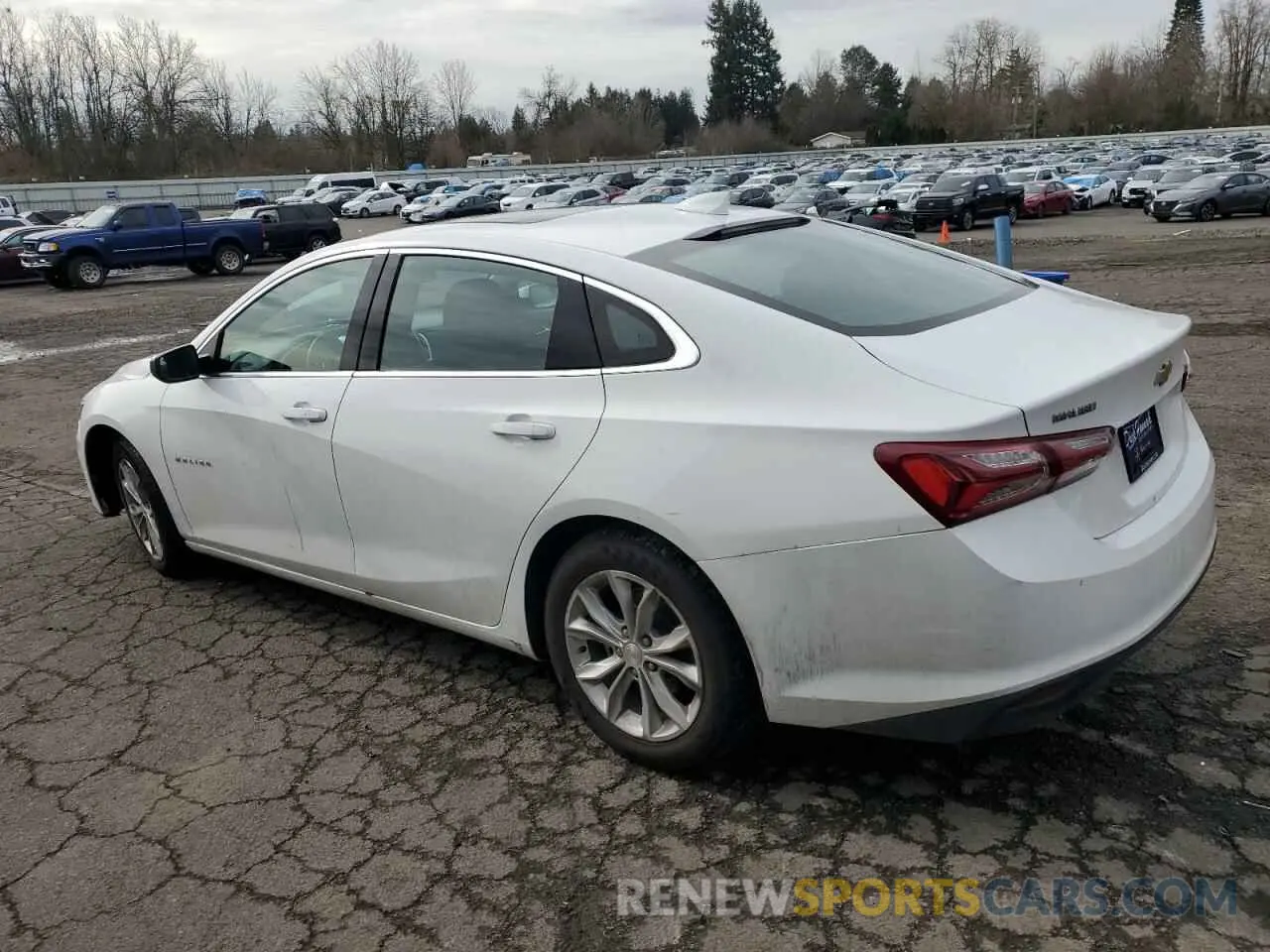 2 Photograph of a damaged car 1G1ZD5ST0NF132513 CHEVROLET MALIBU 2022