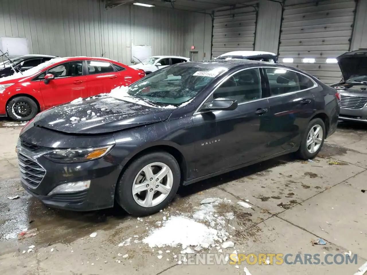 1 Photograph of a damaged car 1G1ZD5ST0NF135623 CHEVROLET MALIBU 2022