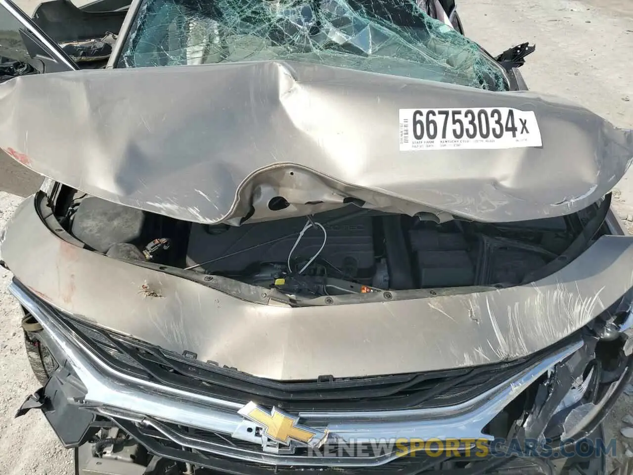 11 Photograph of a damaged car 1G1ZD5ST0NF137758 CHEVROLET MALIBU 2022