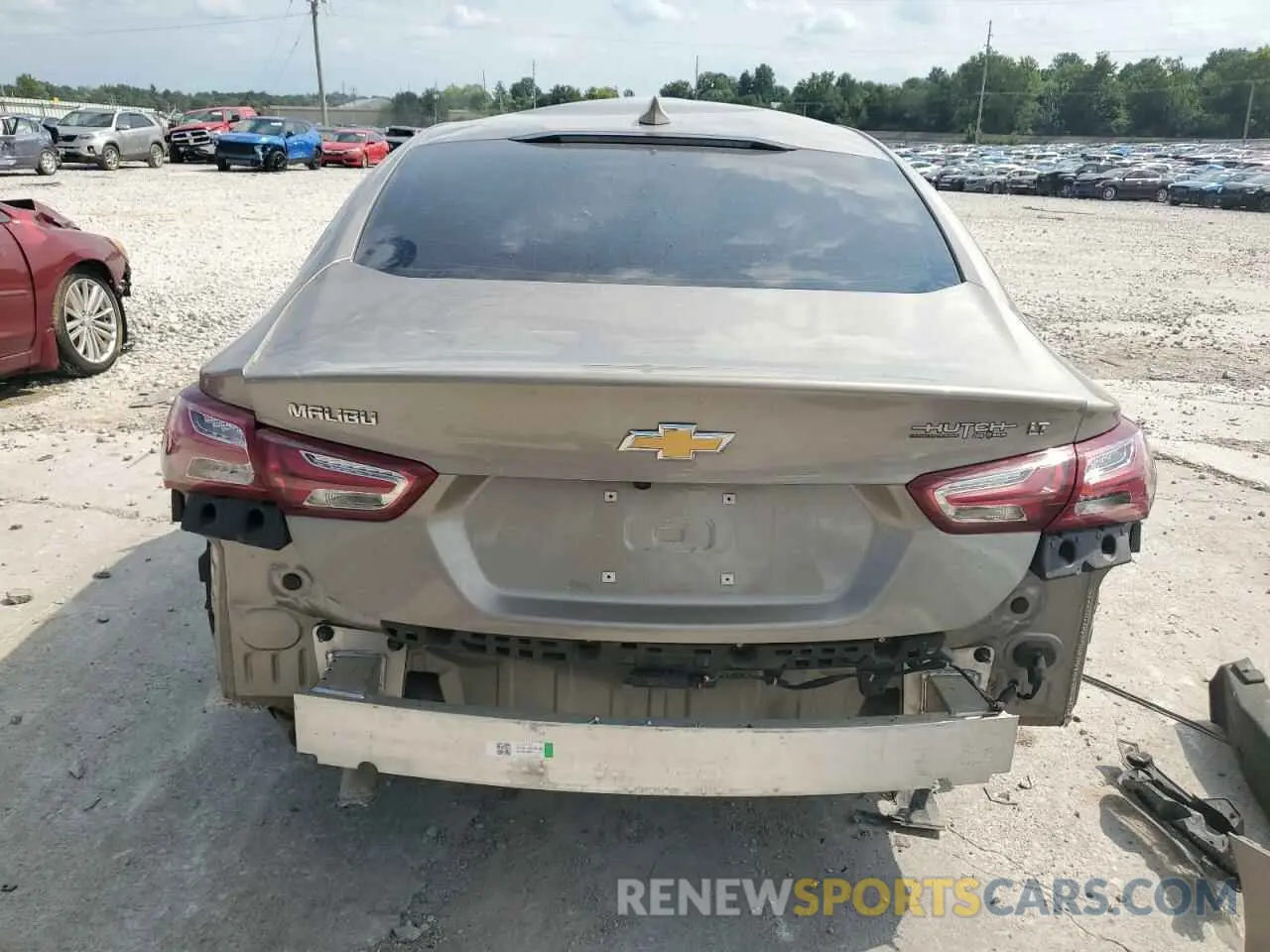 6 Photograph of a damaged car 1G1ZD5ST0NF137758 CHEVROLET MALIBU 2022